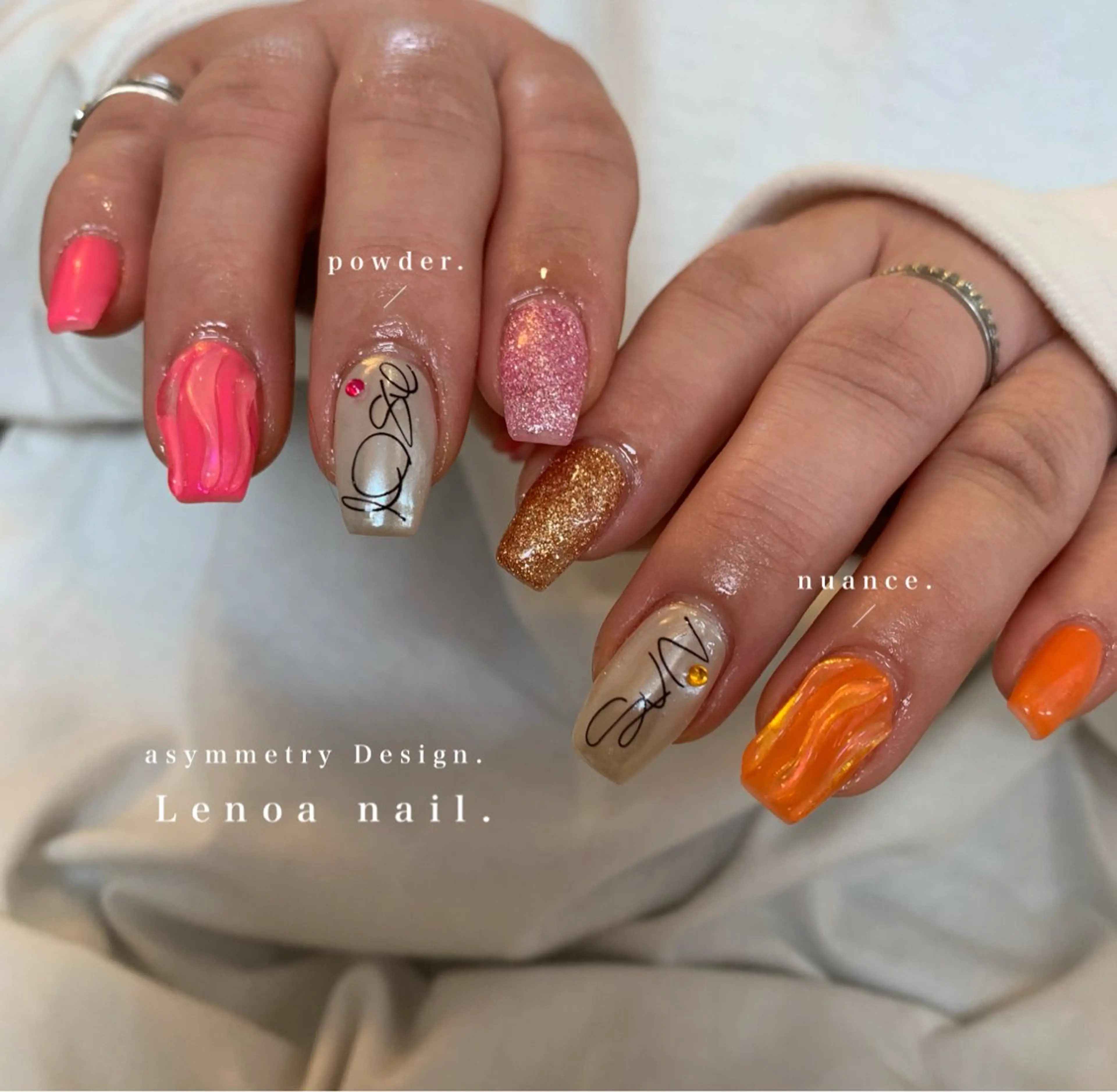 ネイル nailsalon Lenoaのネイルデザイン
