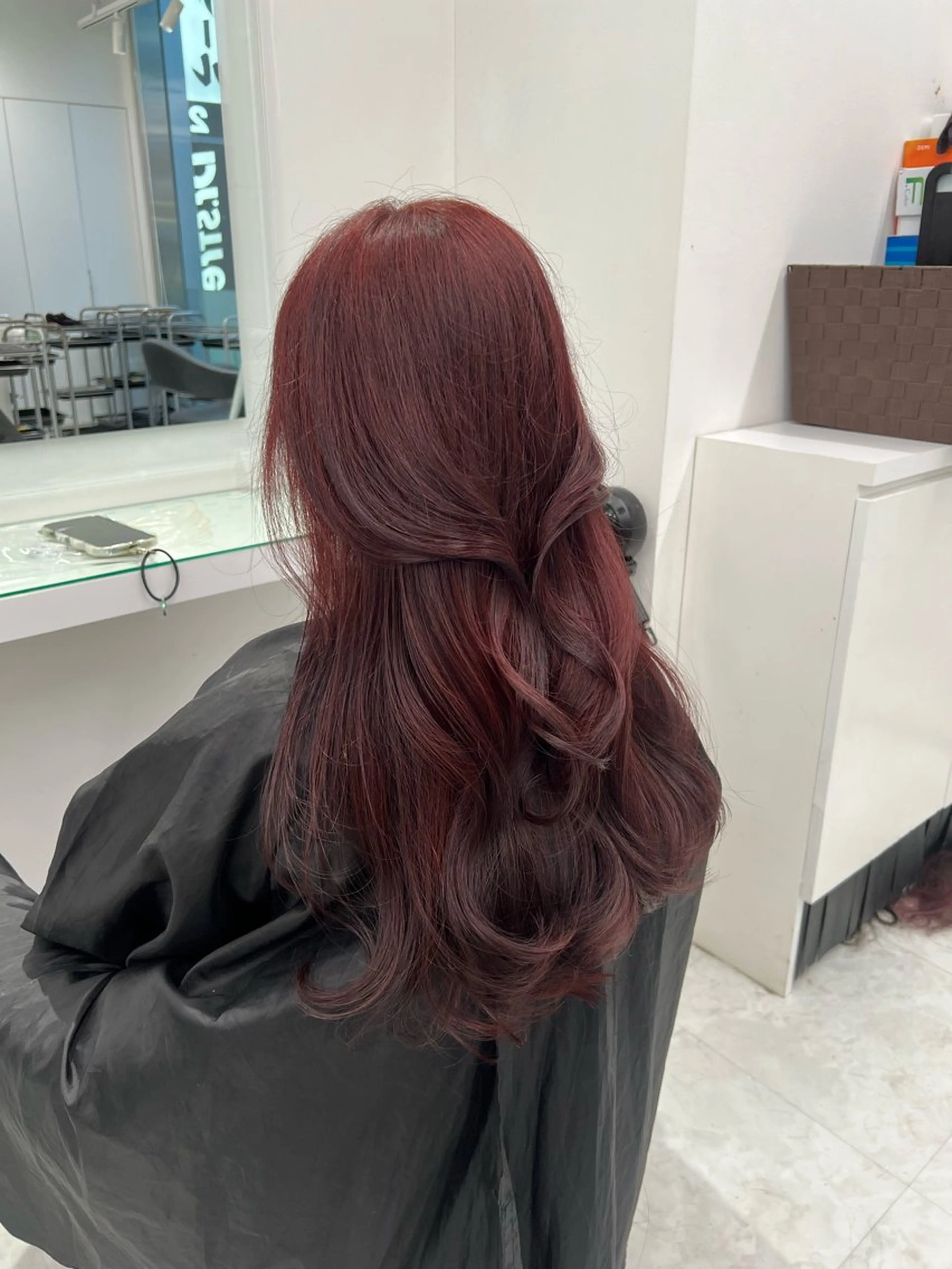 ロング カラー ヘアアレンジ ✨透明感カラー✨ 艶髪🫧Yumaのヘアスタイル