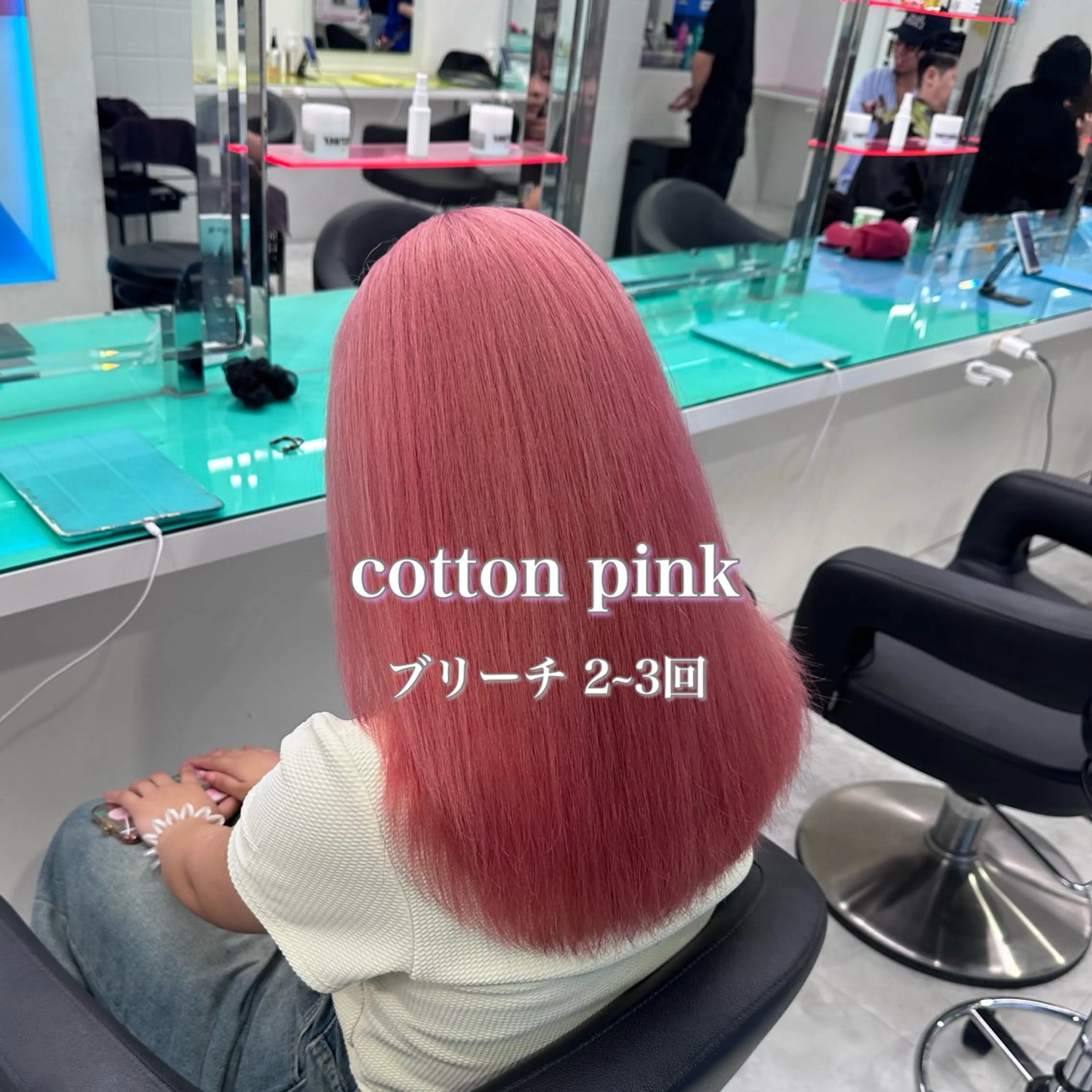 セミロング カラー ♡ダブルカラー特化♡ miyuのヘアスタイル