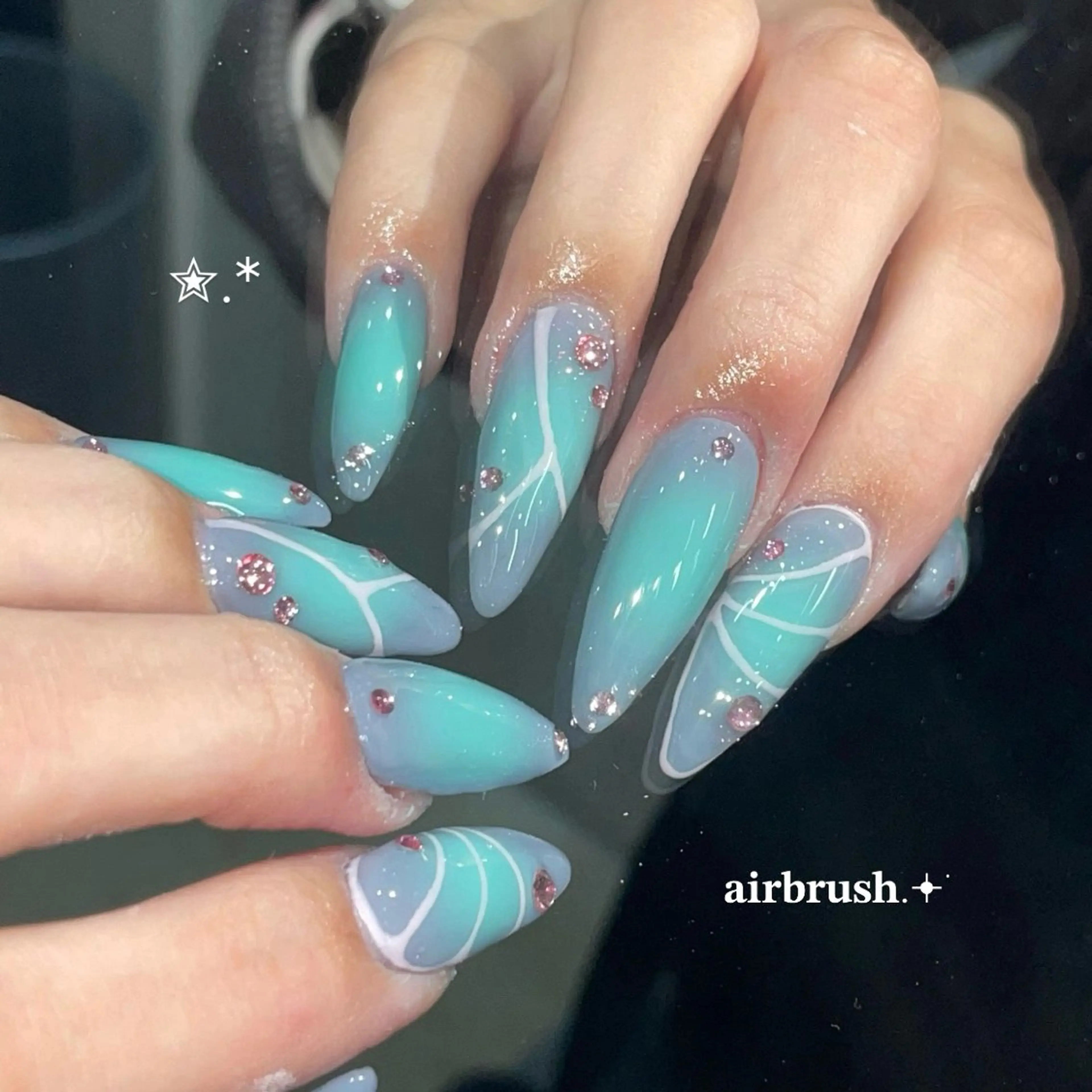 ネイル アートネイル SEIRA⋆✦ Paletteのネイルデザイン