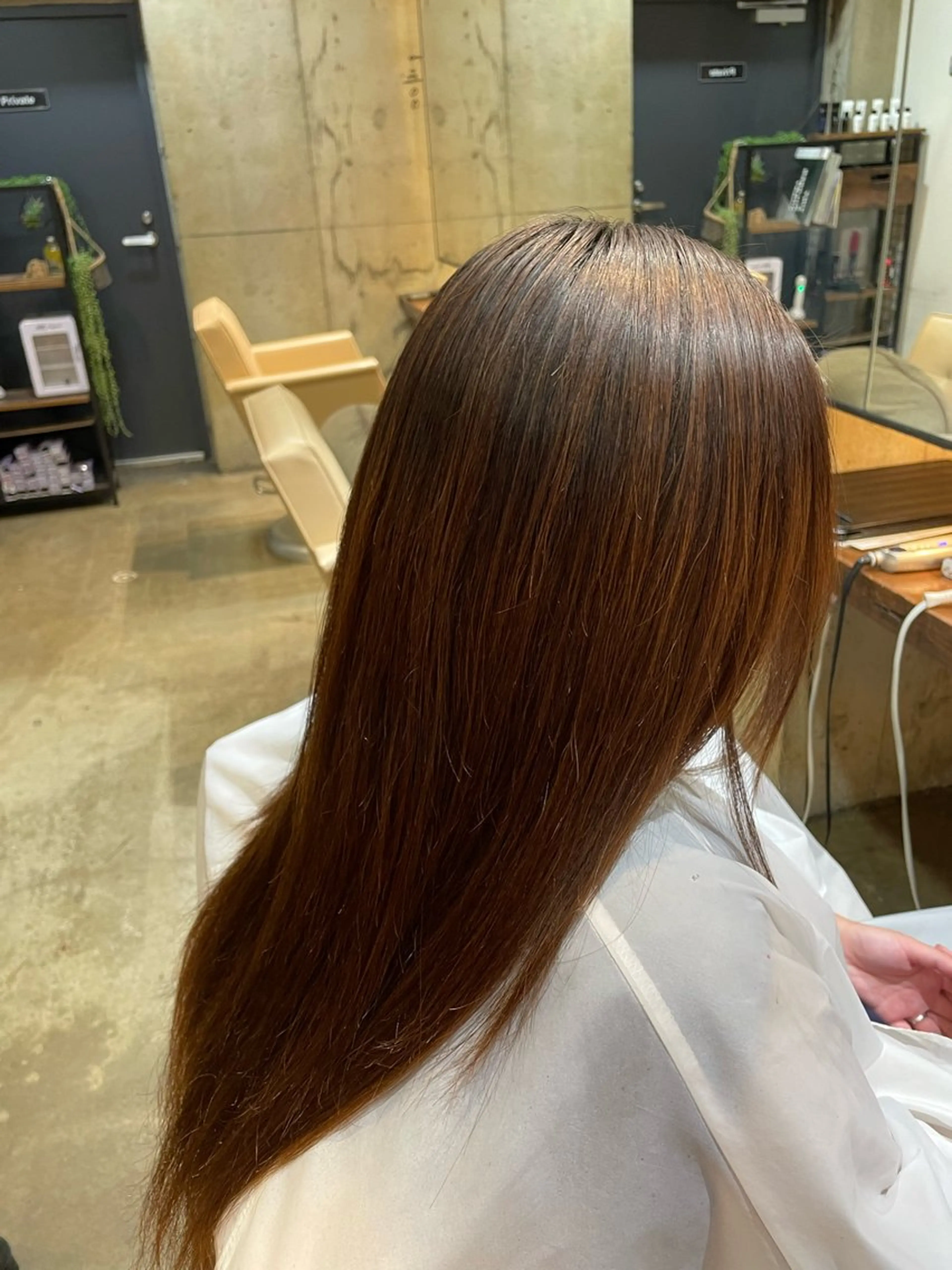 セミロング 江戸川区reine 舜也のヘアスタイル