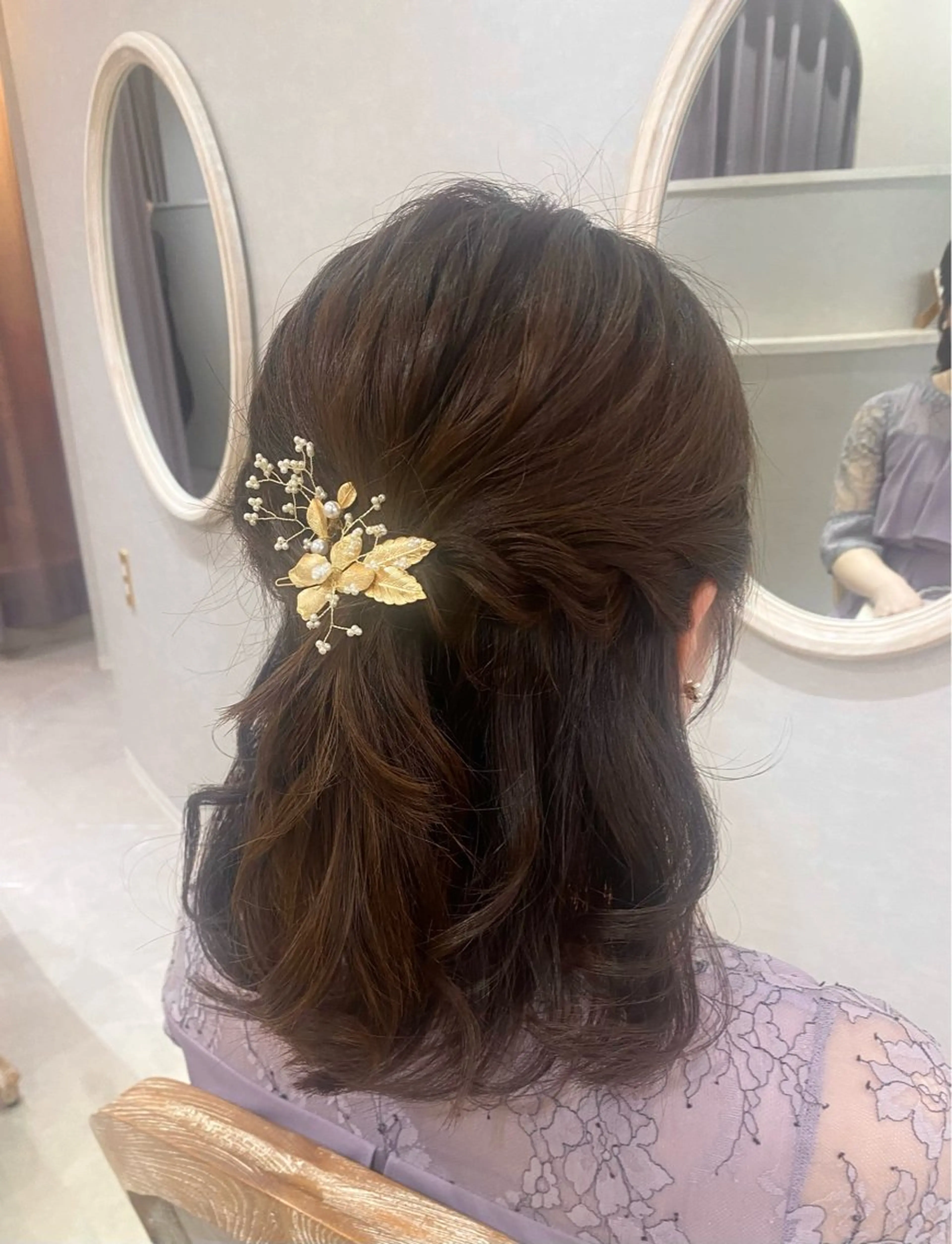 ヘアアレンジ color couture みほのヘアスタイル