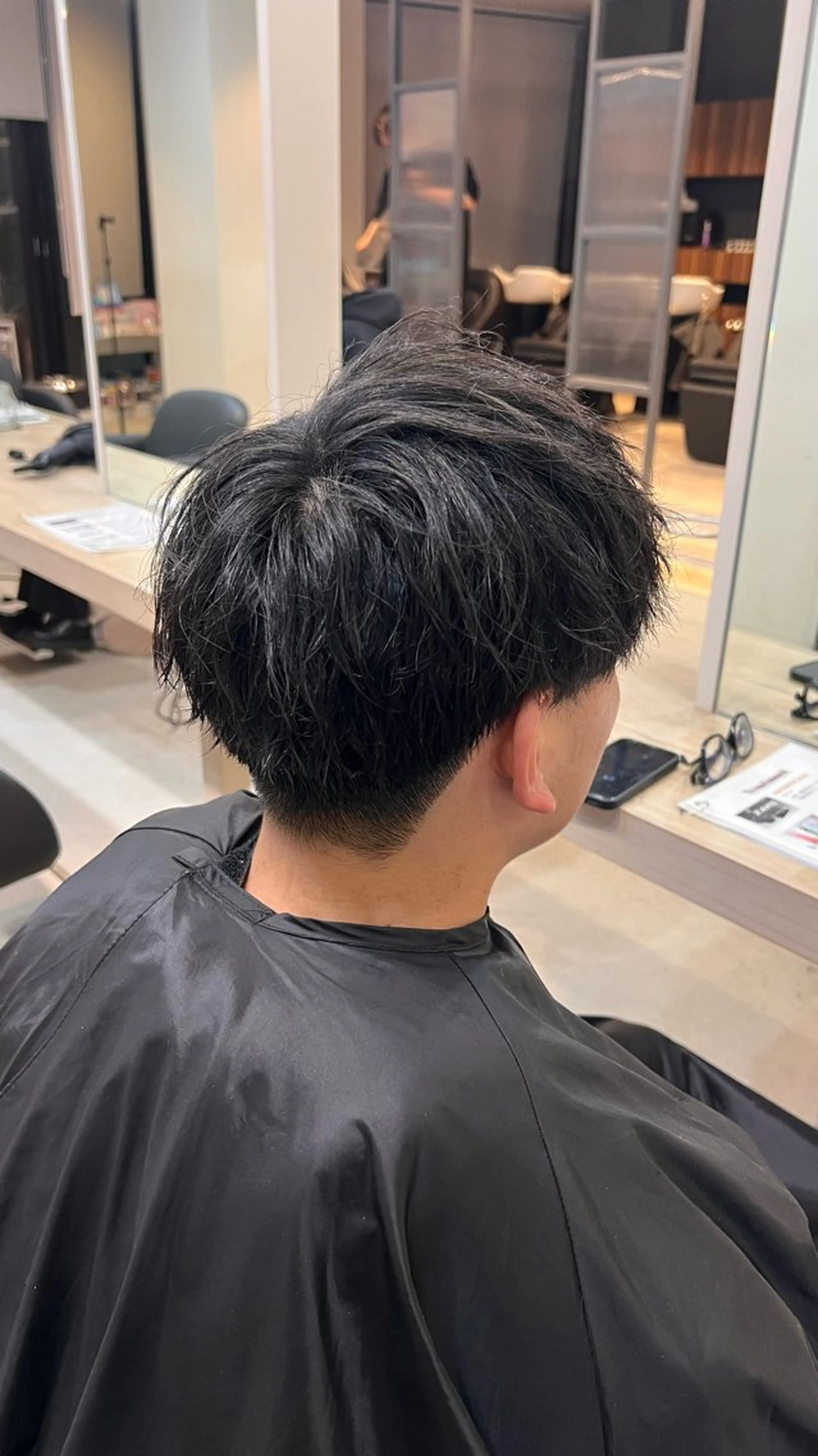 メンズ マッシュ カット 野村 星斗のヘアスタイル
