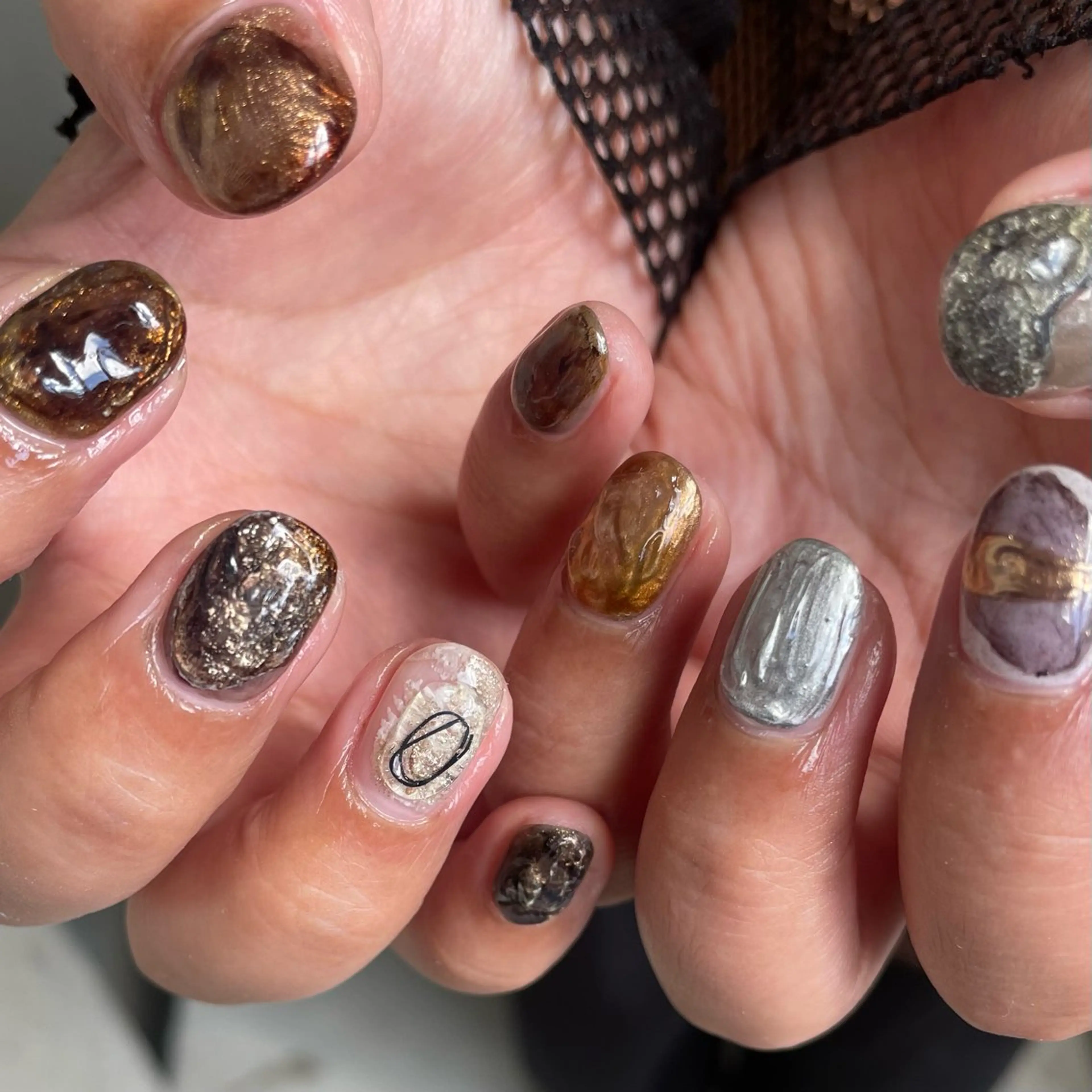 ネイル ニュアンスネイル Manon Yuiのネイルデザイン