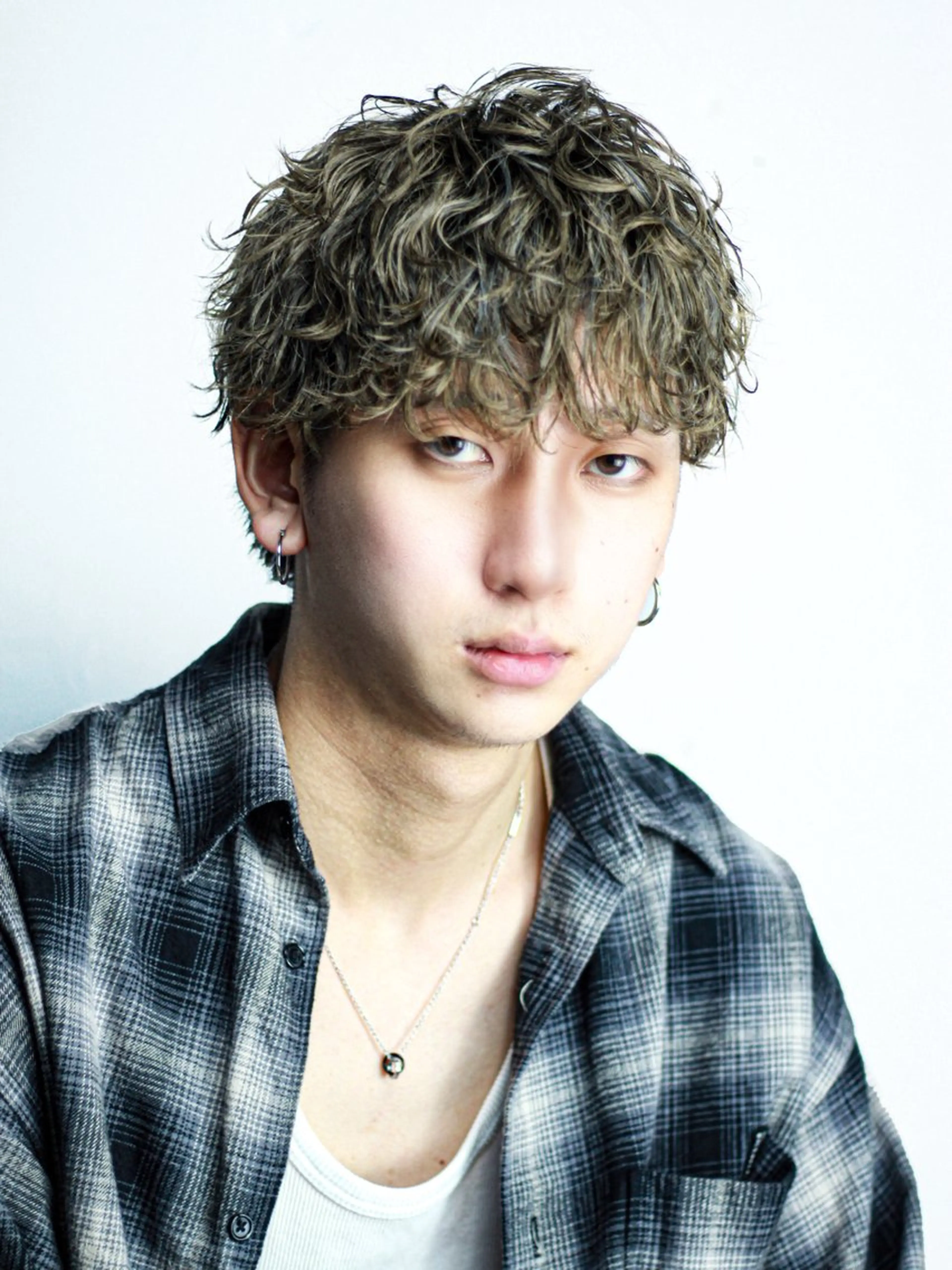 ショート カット パーマ メンズ特化 美容師かずまのヘアスタイル