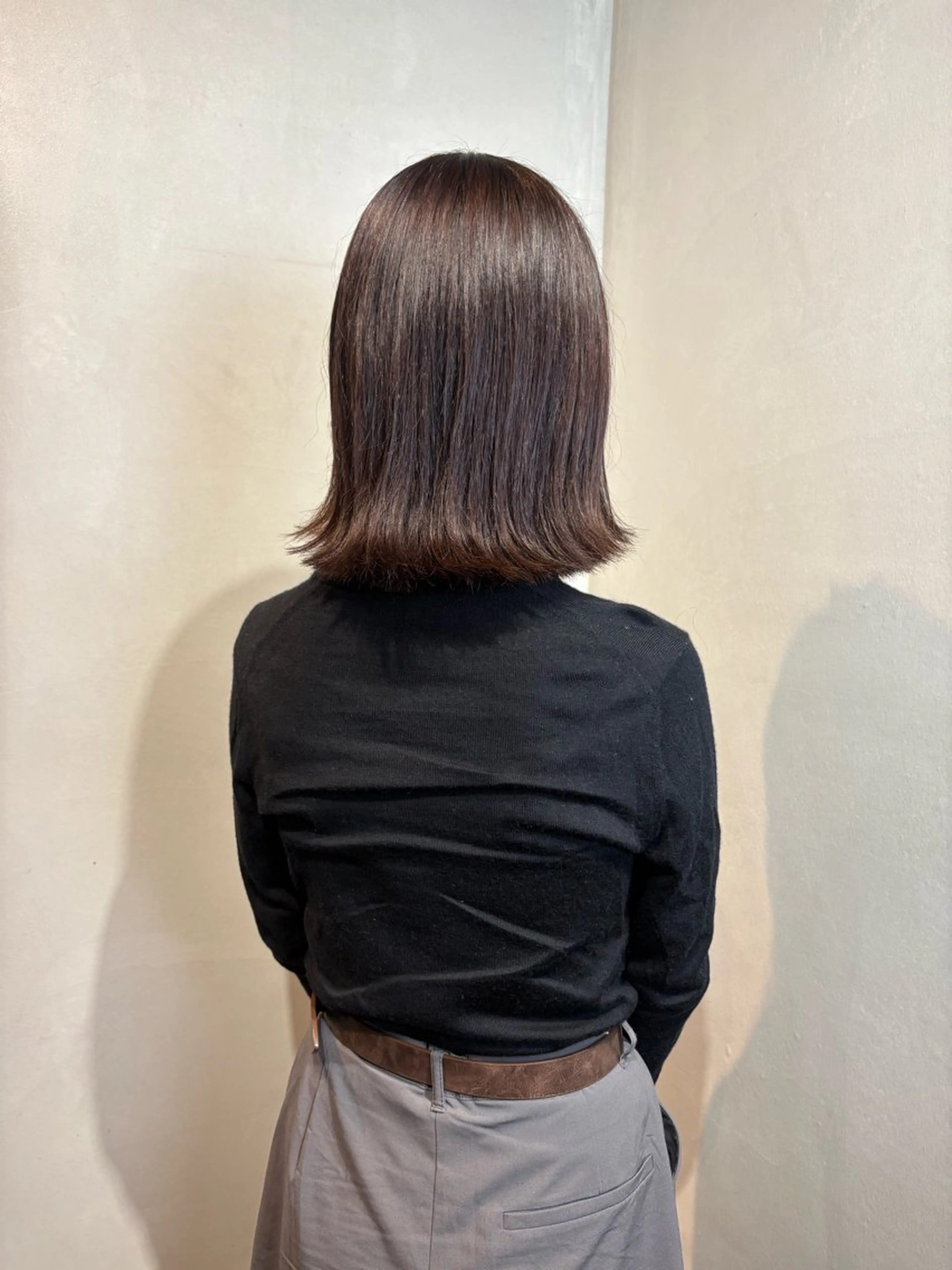 ミディアム BeBe /スタイリストのヘアスタイル