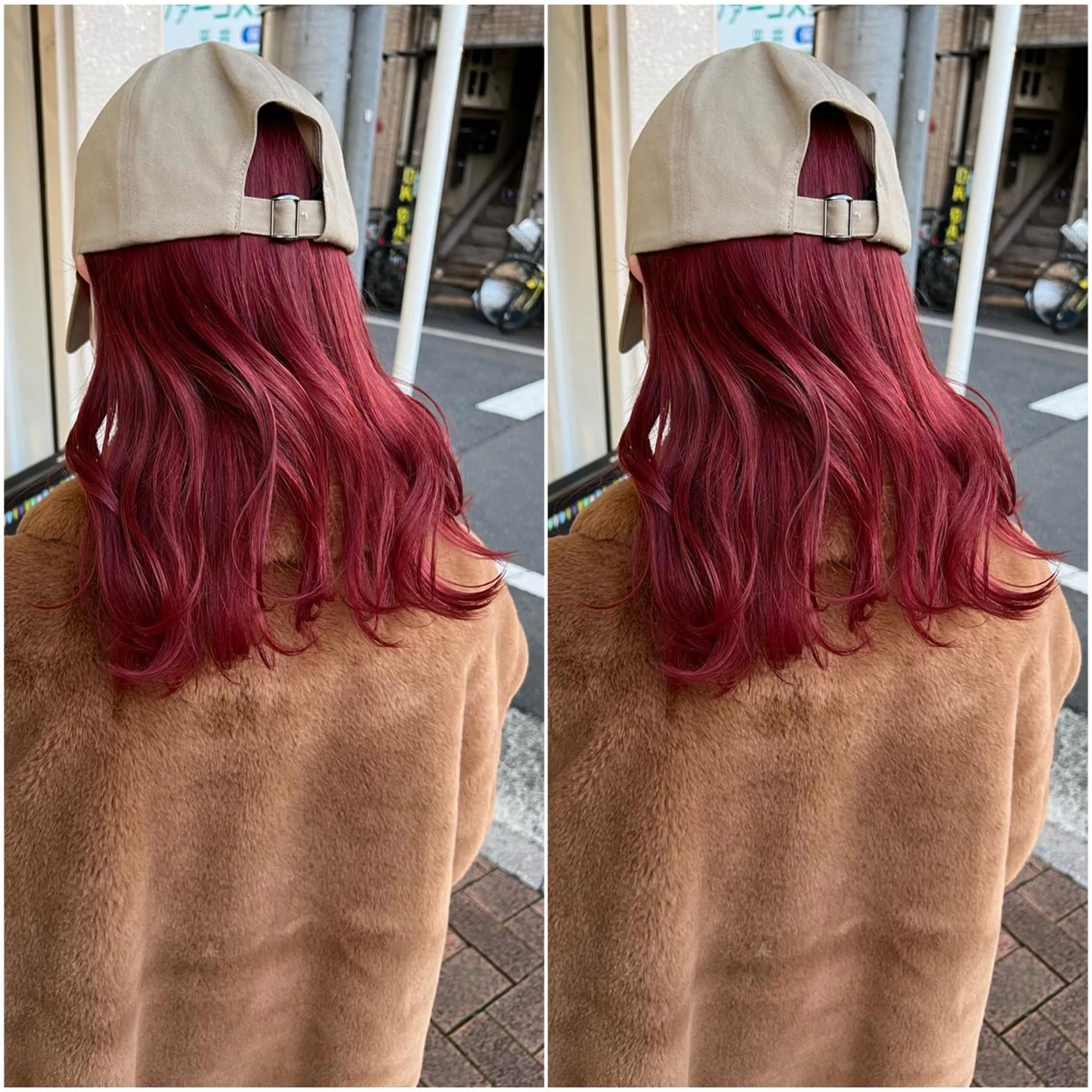 ミディアム カラー 全席個室　暖色カラー Zina松園優香🌸のヘアスタイル