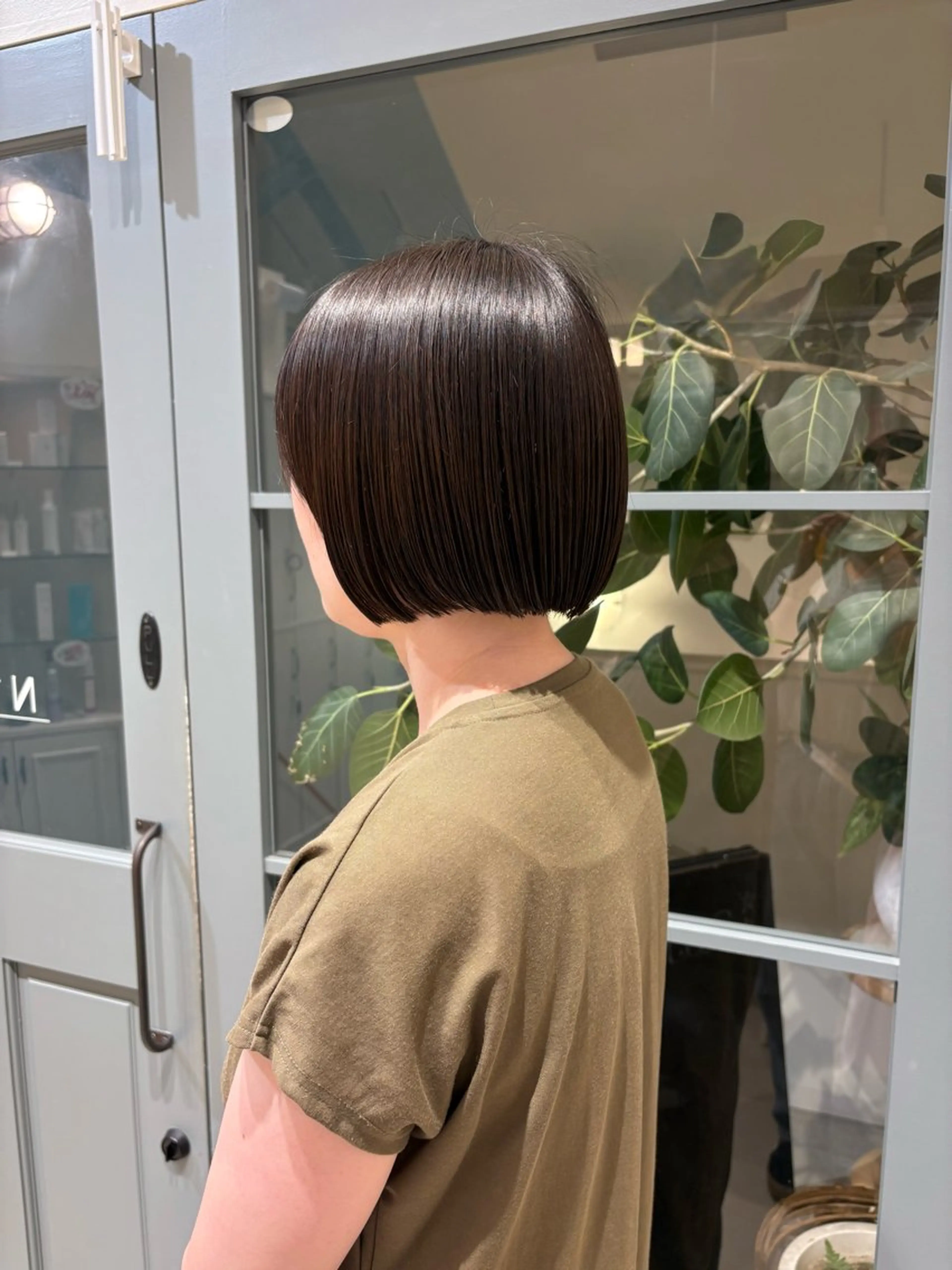 ショート ボブ 加藤 風花のヘアスタイル