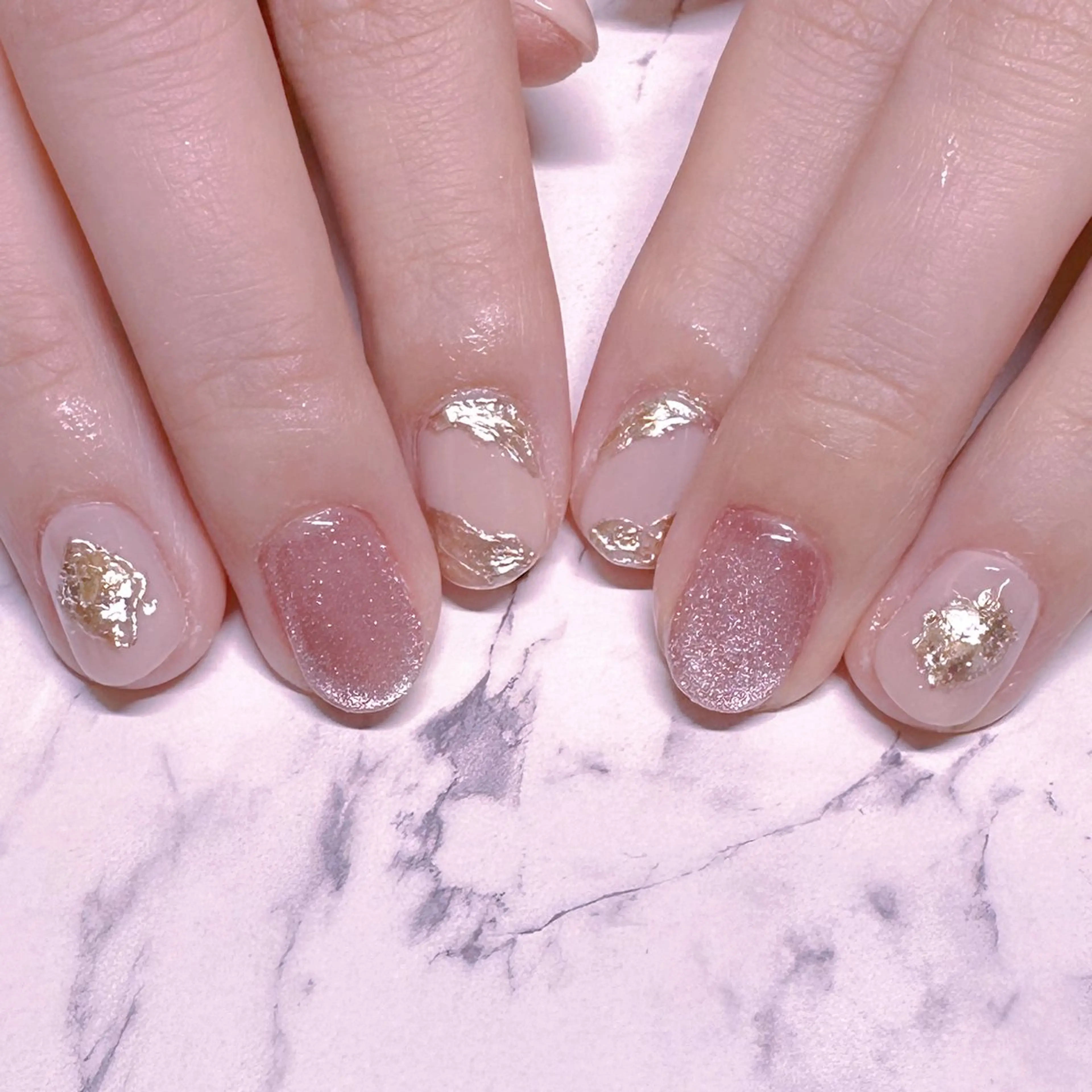 ネイル マグネットネイル マグネットワンカラー ワンカラーネイル I_p4ce 🍊あい🍊のネイルデザイン