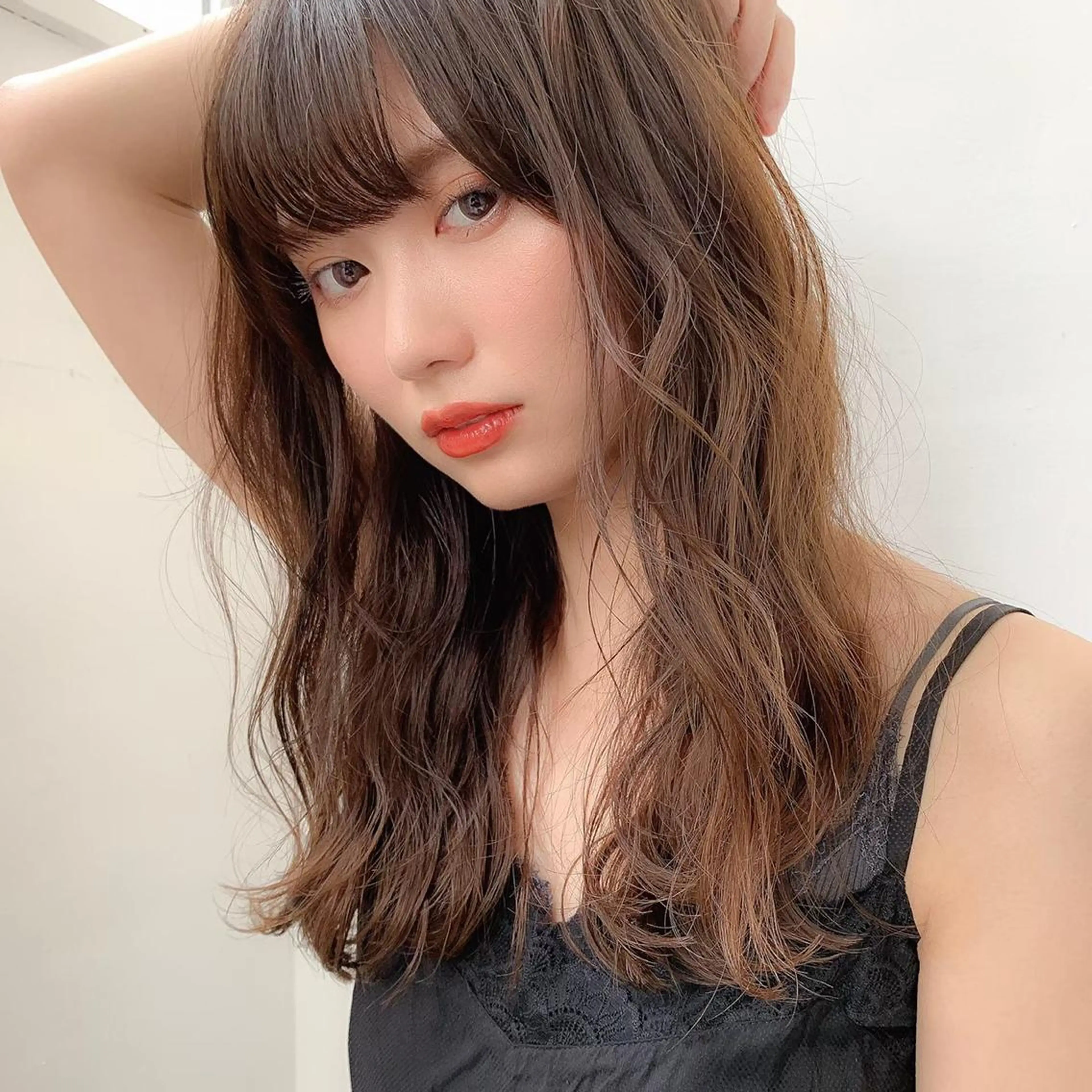 ロング カラー パーマ ヘアアレンジ メンズ キッズ ネイル マツエク・マツパ 🫧渋谷美容師 たくみ🫧のヘアスタイル
