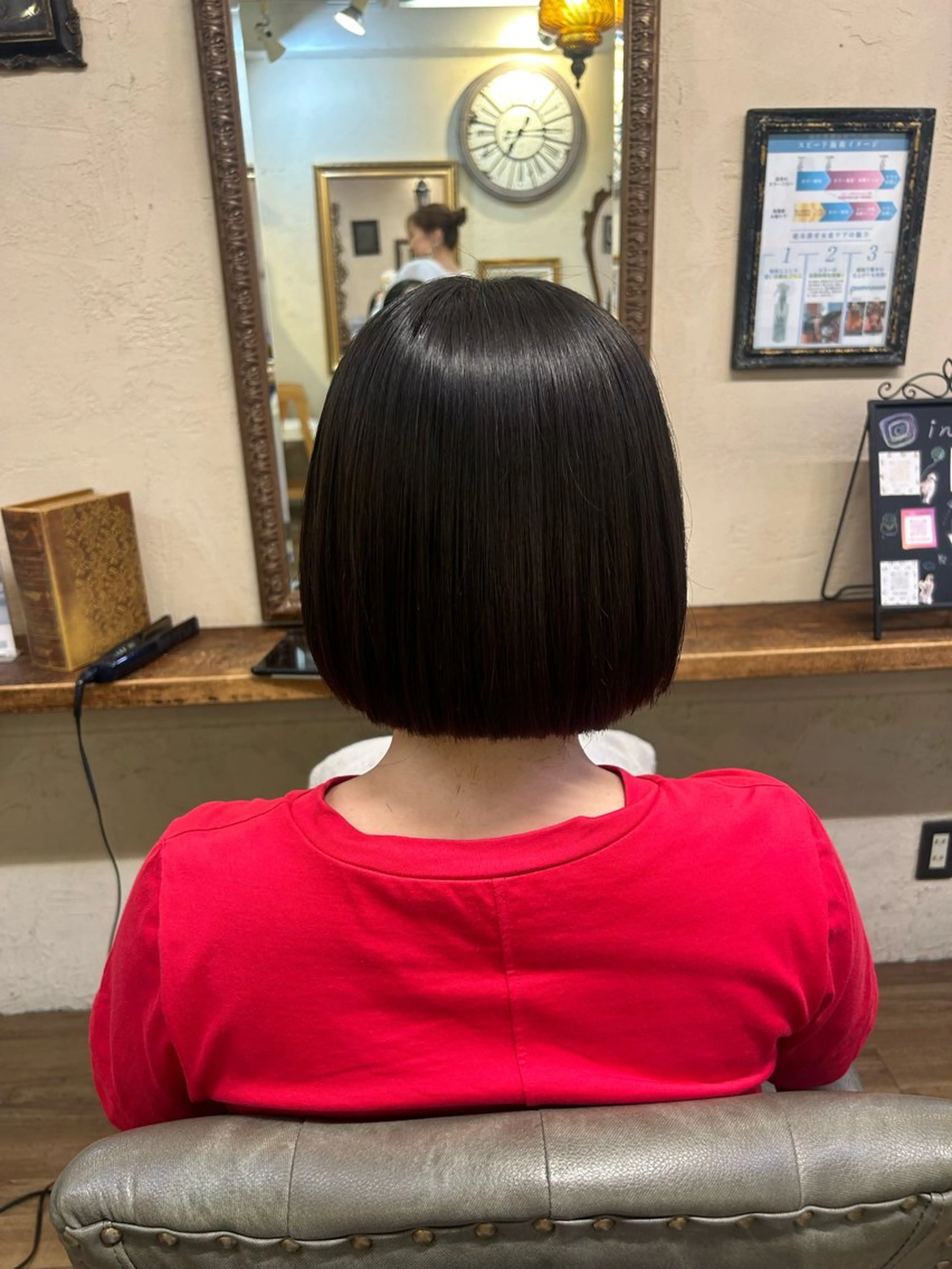 ショート カット 縮毛矯正 トリートメント 🫧🍋ダブルカラー 🍋mizuhoのヘアスタイル