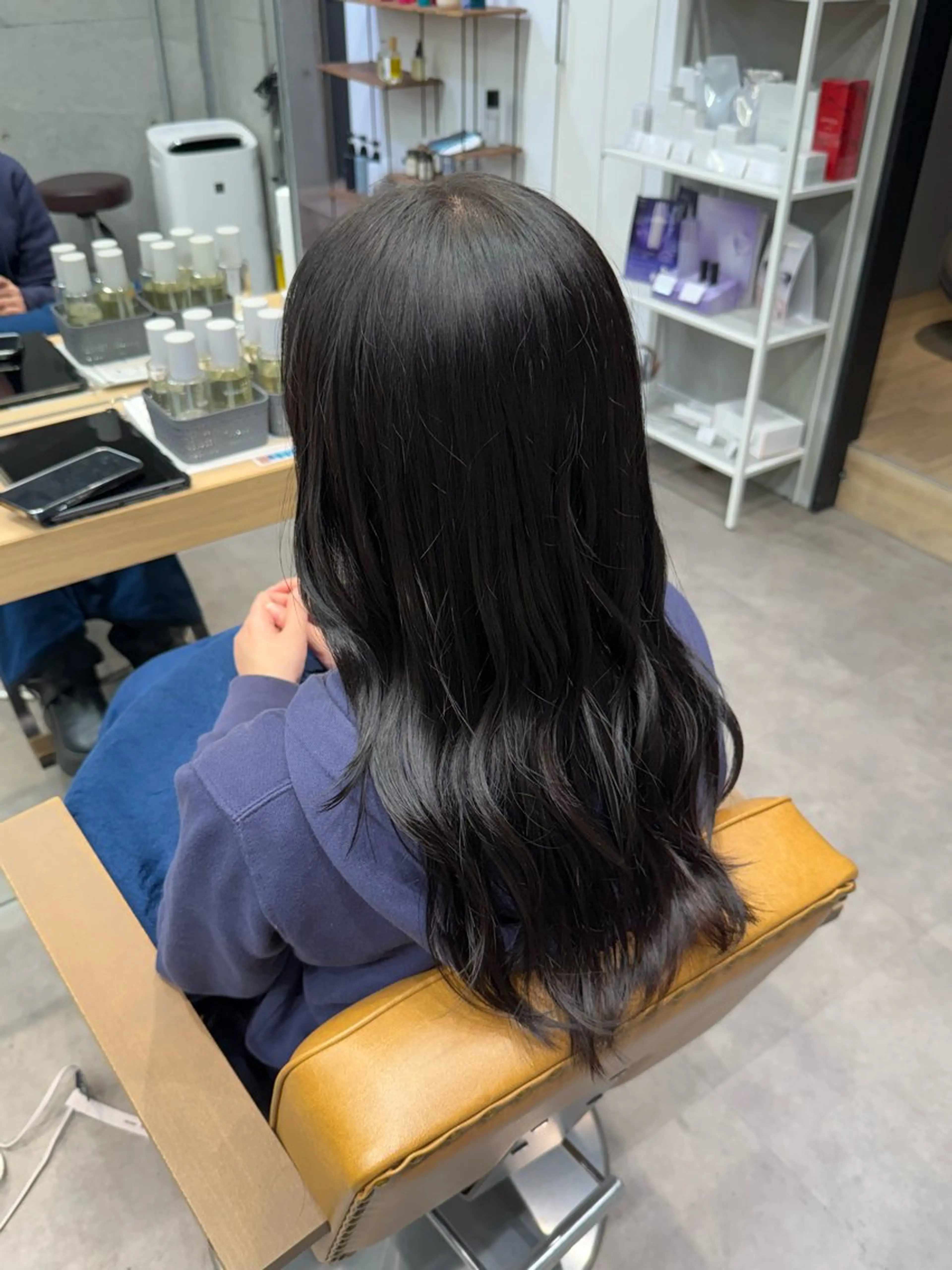 ロング トリートメント ヘアセット 透明感/艶カラー/ 暖色/ゆな🫧のヘアスタイル