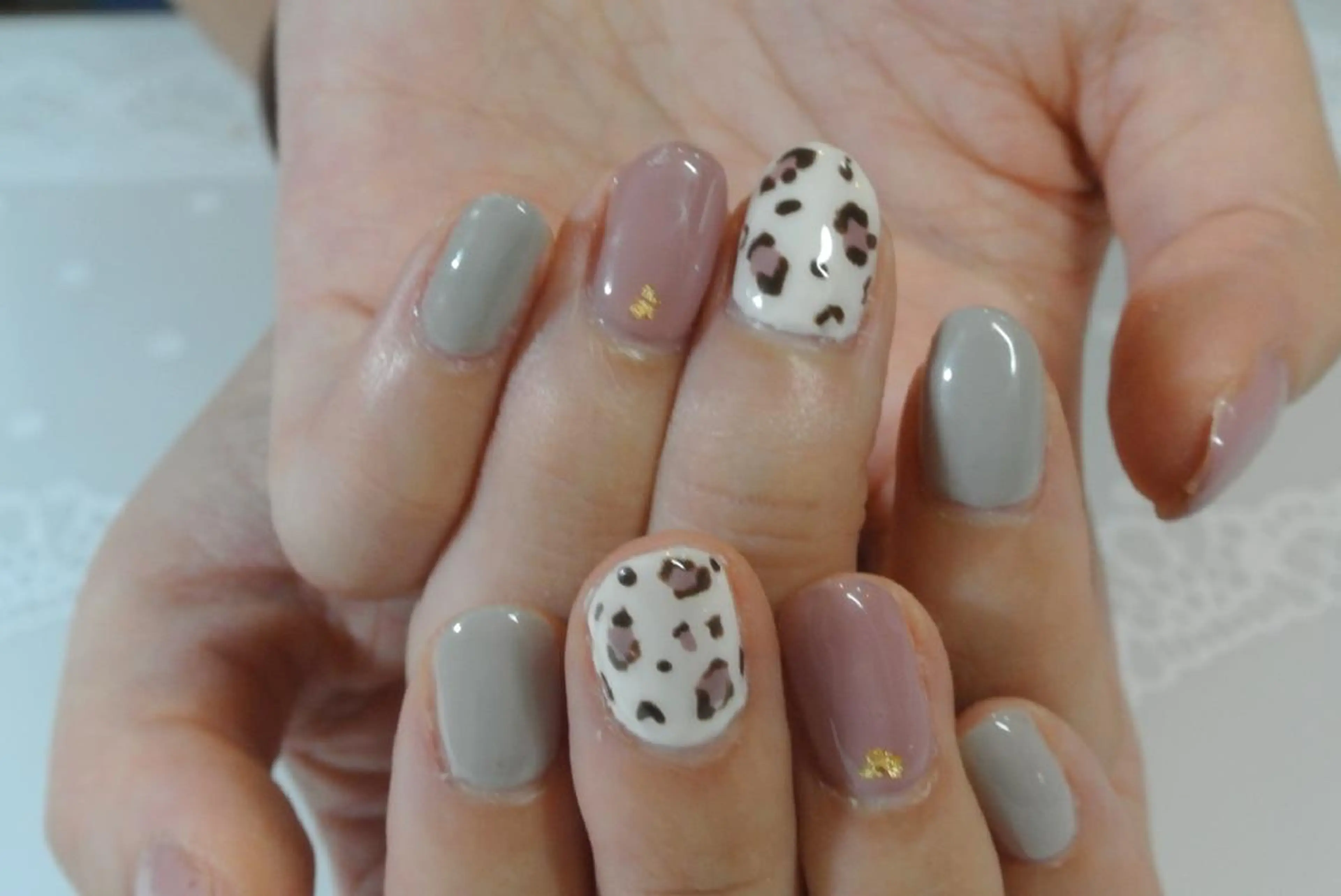 ネイル アニマル柄 オフィスネイル milly nail （予約担当)のネイルデザイン