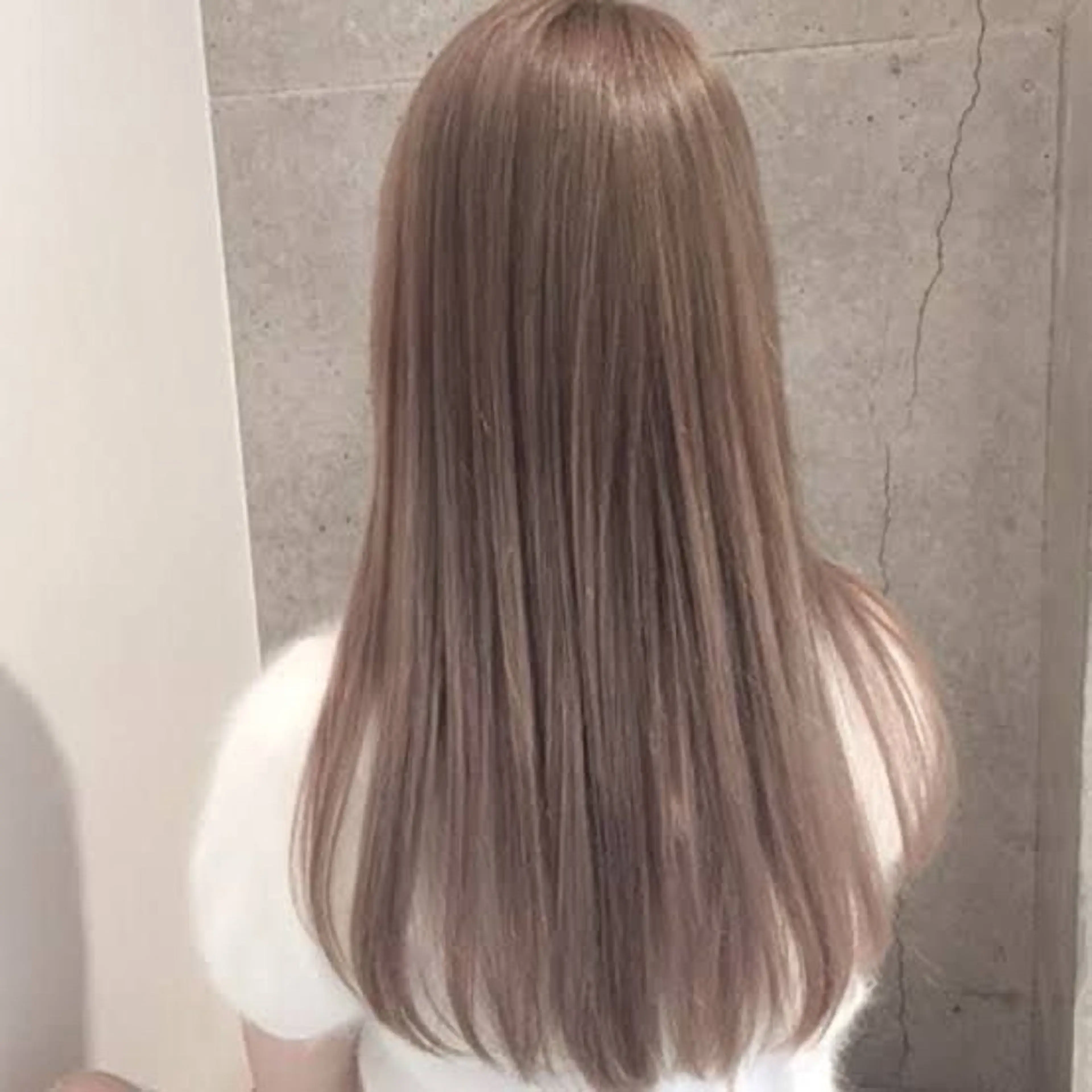 ロング カラー 赤み消し透明感🩶 銀座Ryota🩶のヘアスタイル