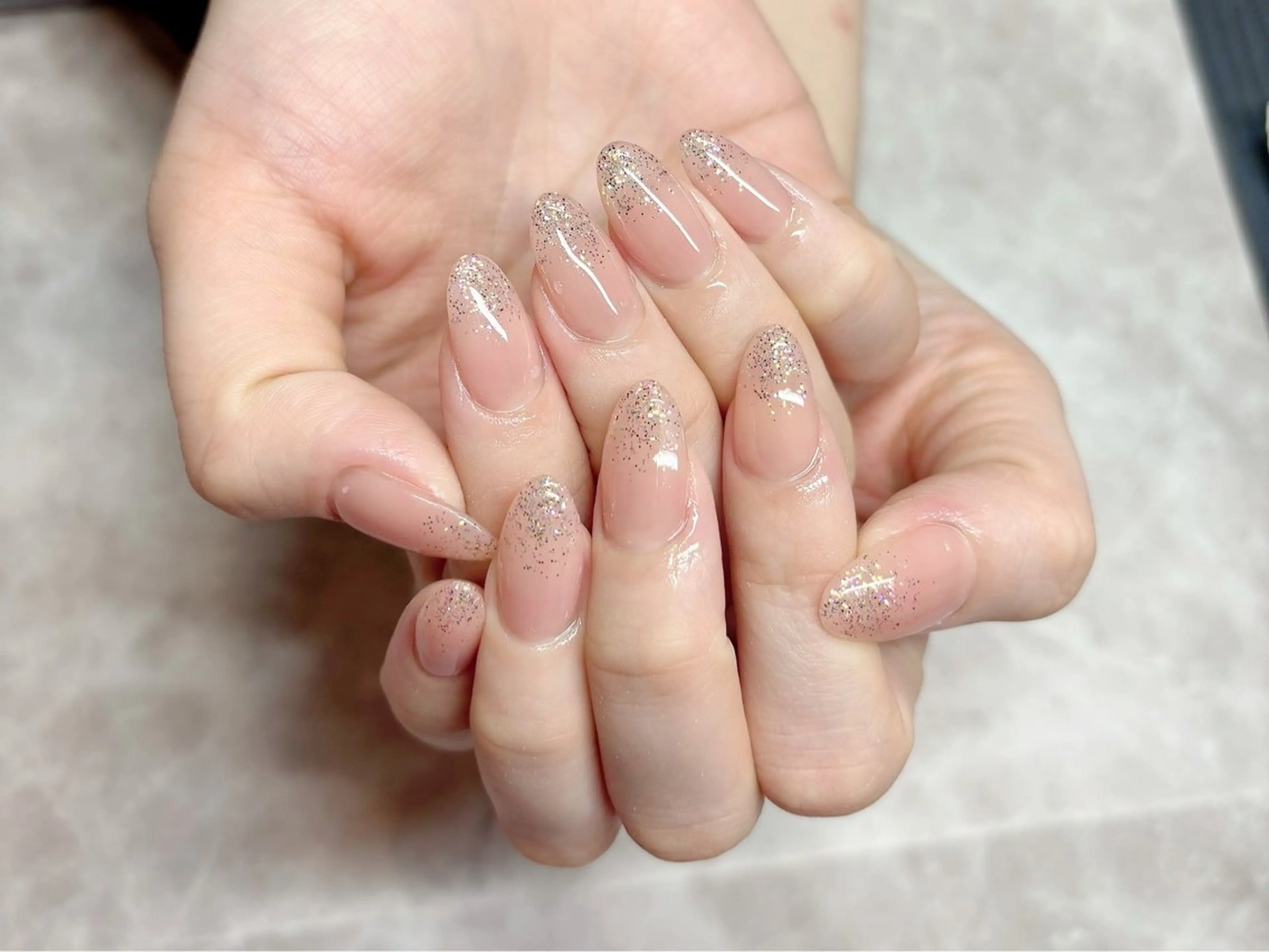 セミロング ネイルフィーズ方明宏 方明宏のネイルデザイン