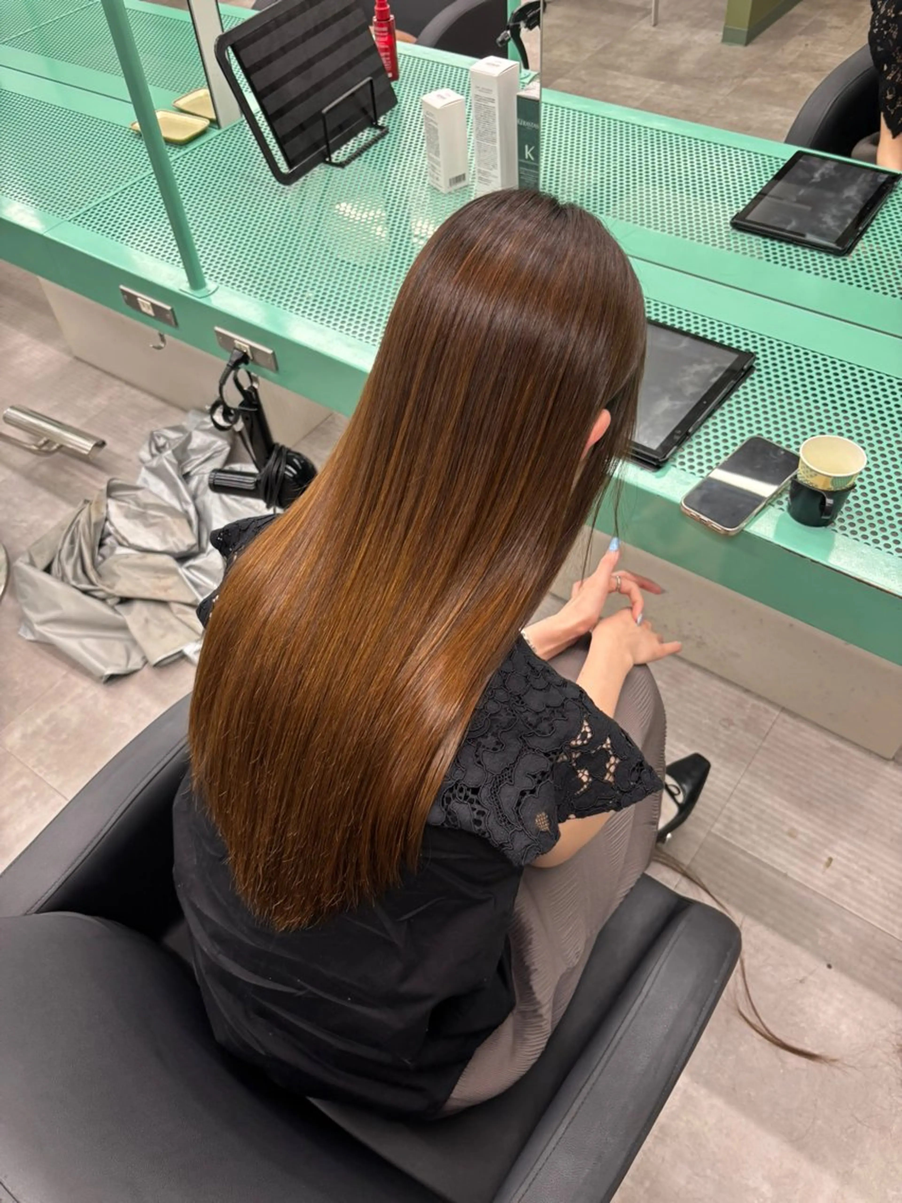 【お悩み解決◎】顔周り縮毛矯正＋カット＋TOKIO TRの写真