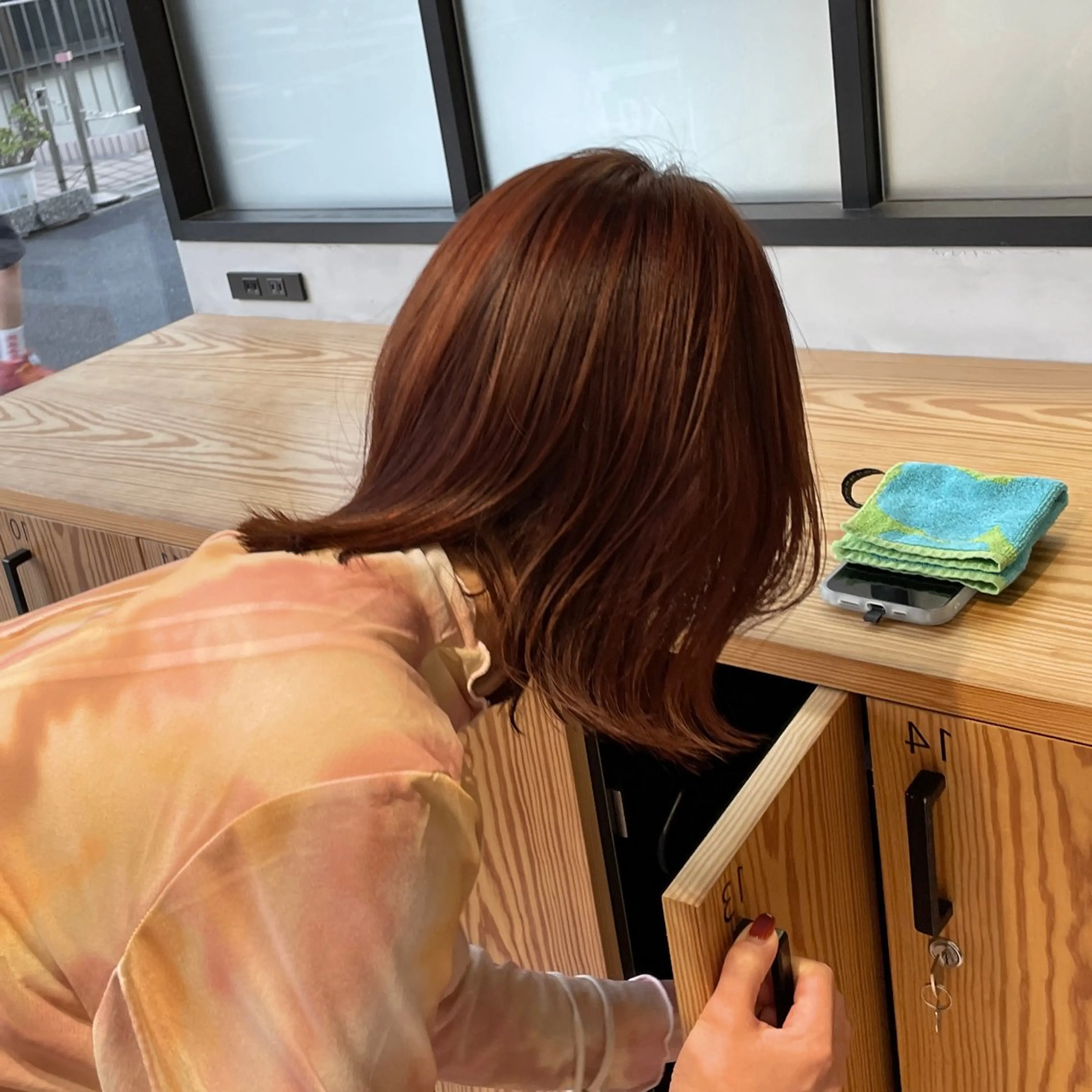 セミロング カラー 透明感カラー カット ヘアカラー DX SHARE SALON所属・matka白髪ぼかし 大人ヘア/KEIKOのヘアスタイル