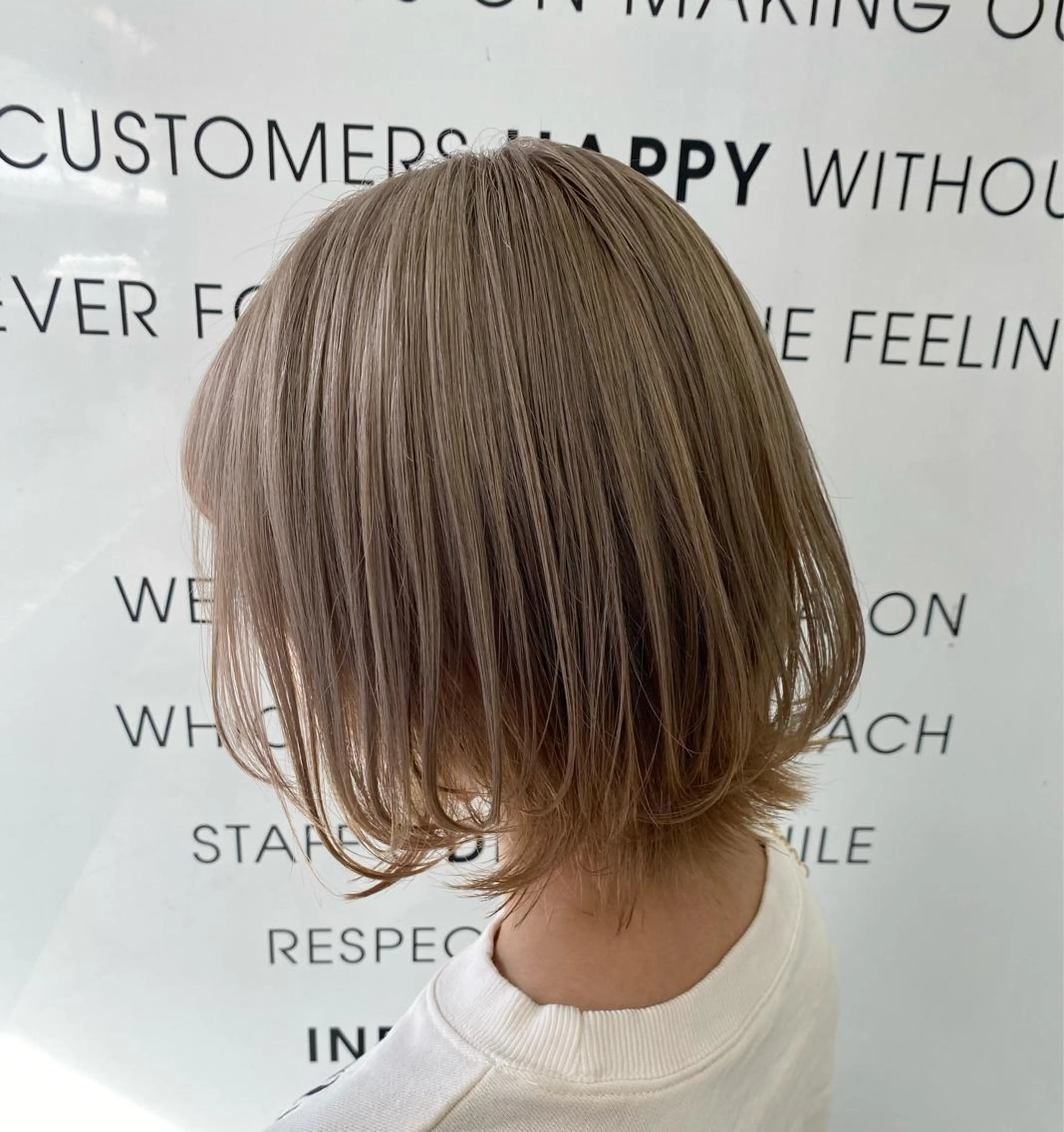 ショート カラー 美容室 HAKUAのヘアスタイル