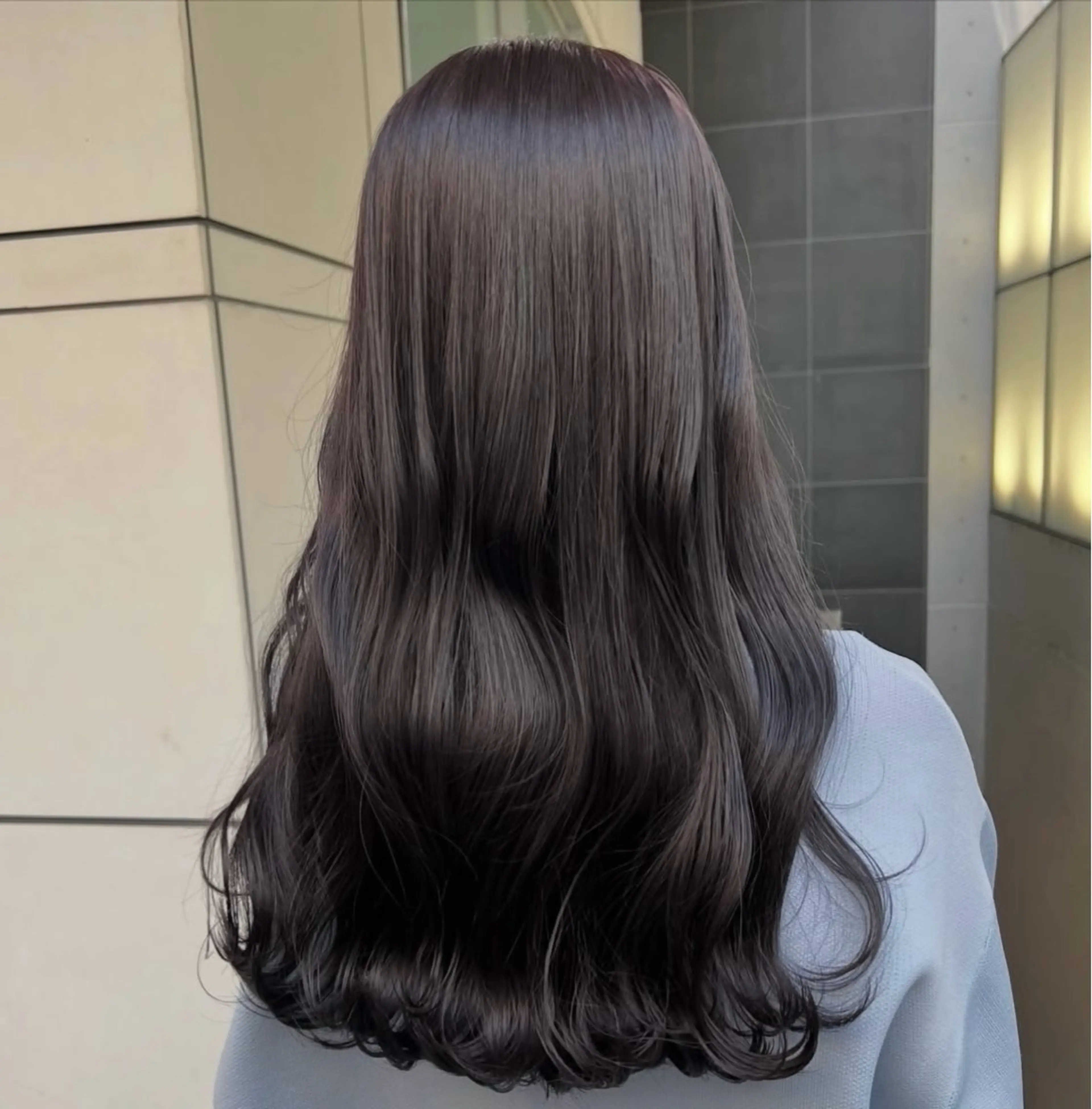 🩵限定モデル価格🩵透明感×大人っぽい寒色で出来るワンカラーの写真