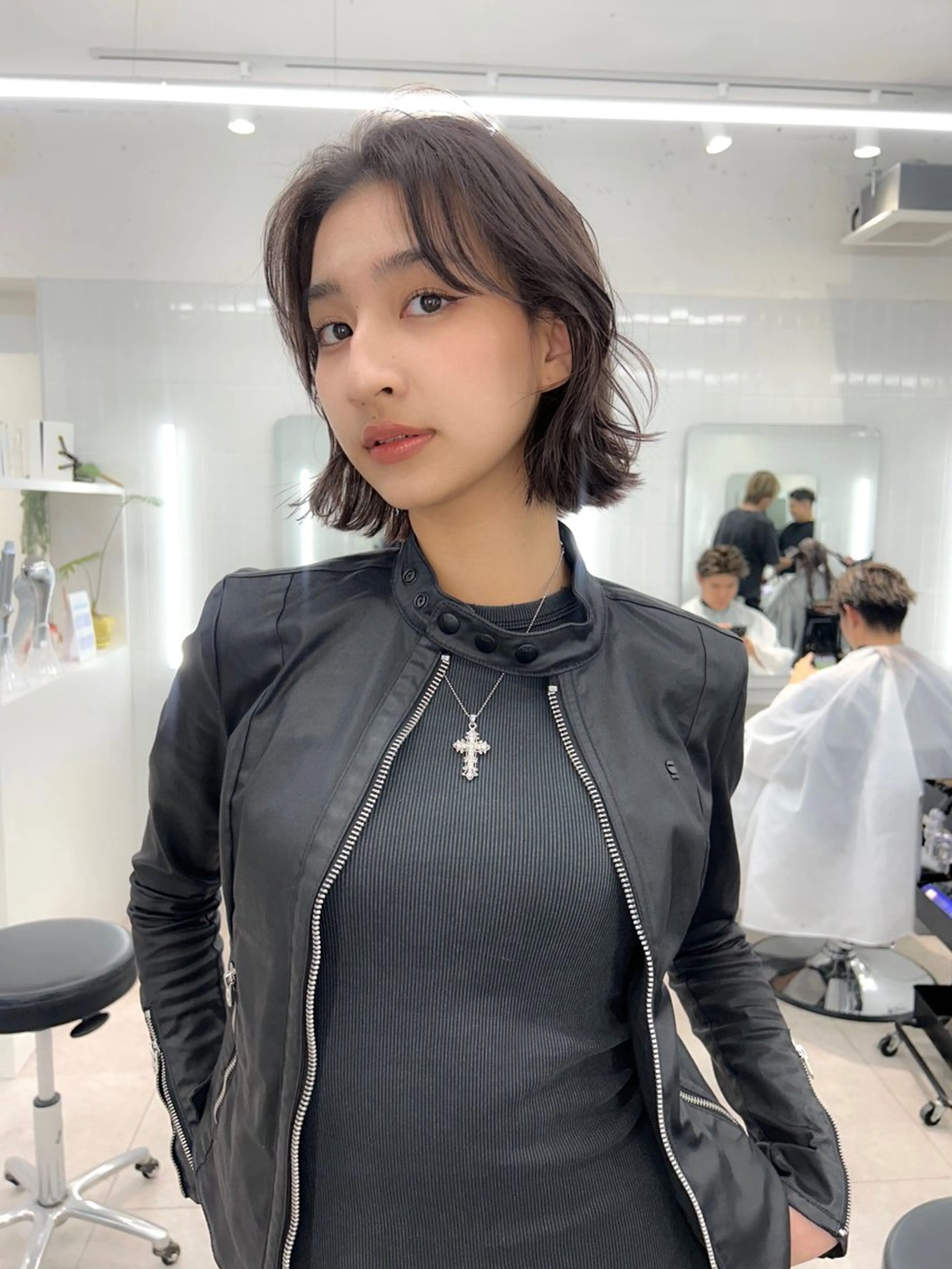 ショート カラー ヘアアレンジ 卒業式ヘアセット🎀 ヘアアレンジのヘアスタイル