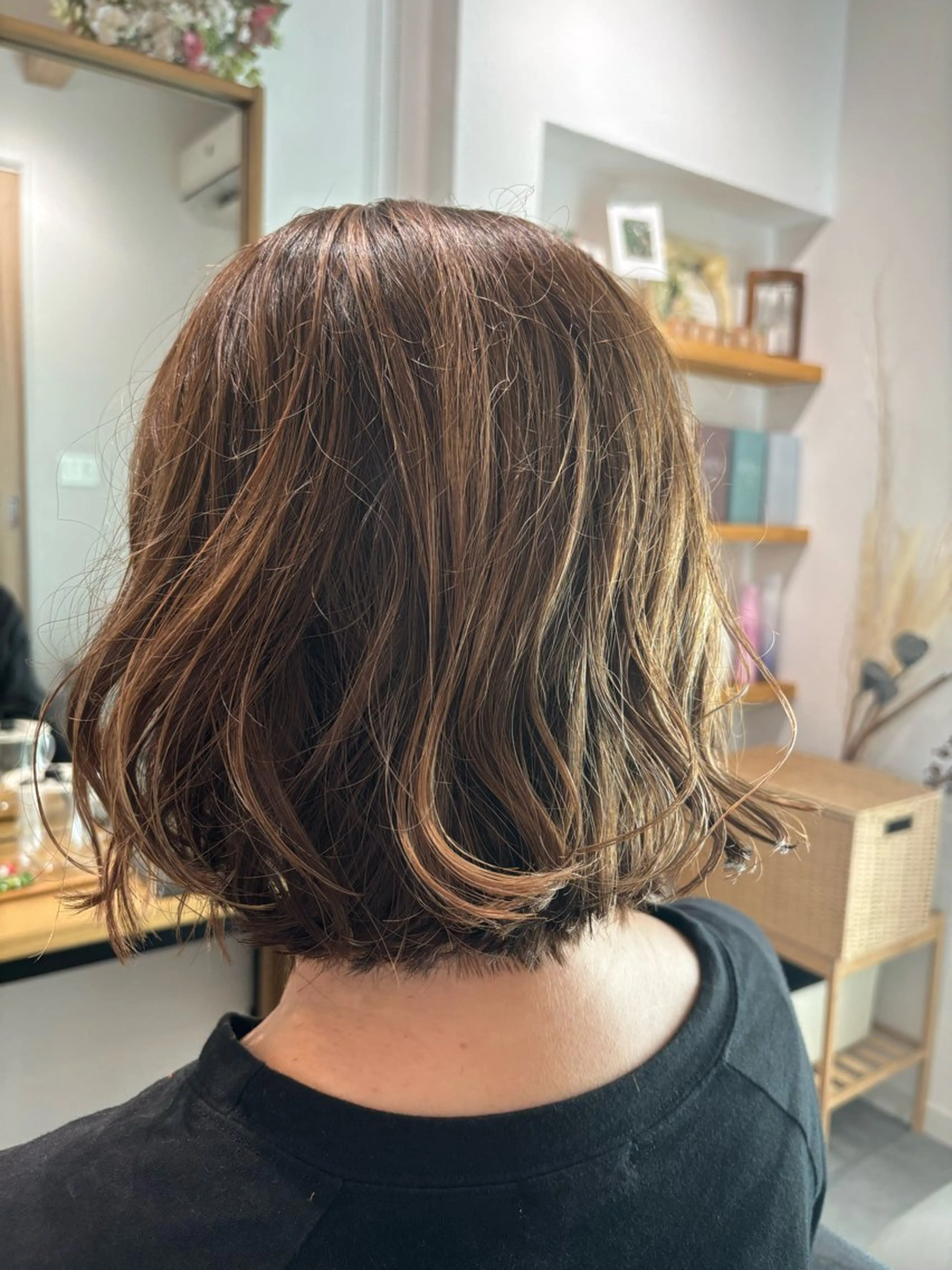 ミディアム カラー カット ヘアカラー トリートメント 溝口 優希のマツエク・マツパデザイン