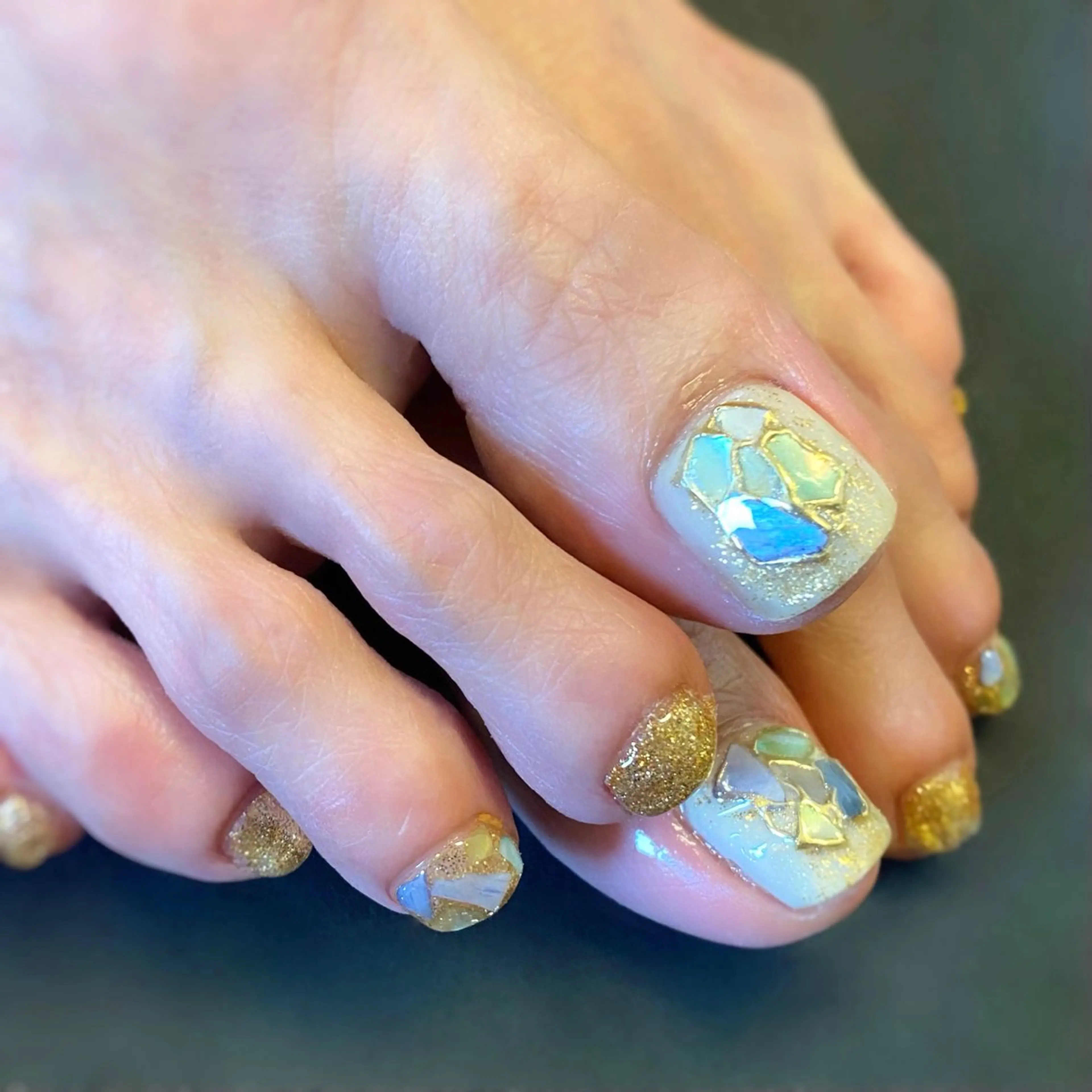 ＊お持ち込みデザインコース（計4本.フットバス有）の写真