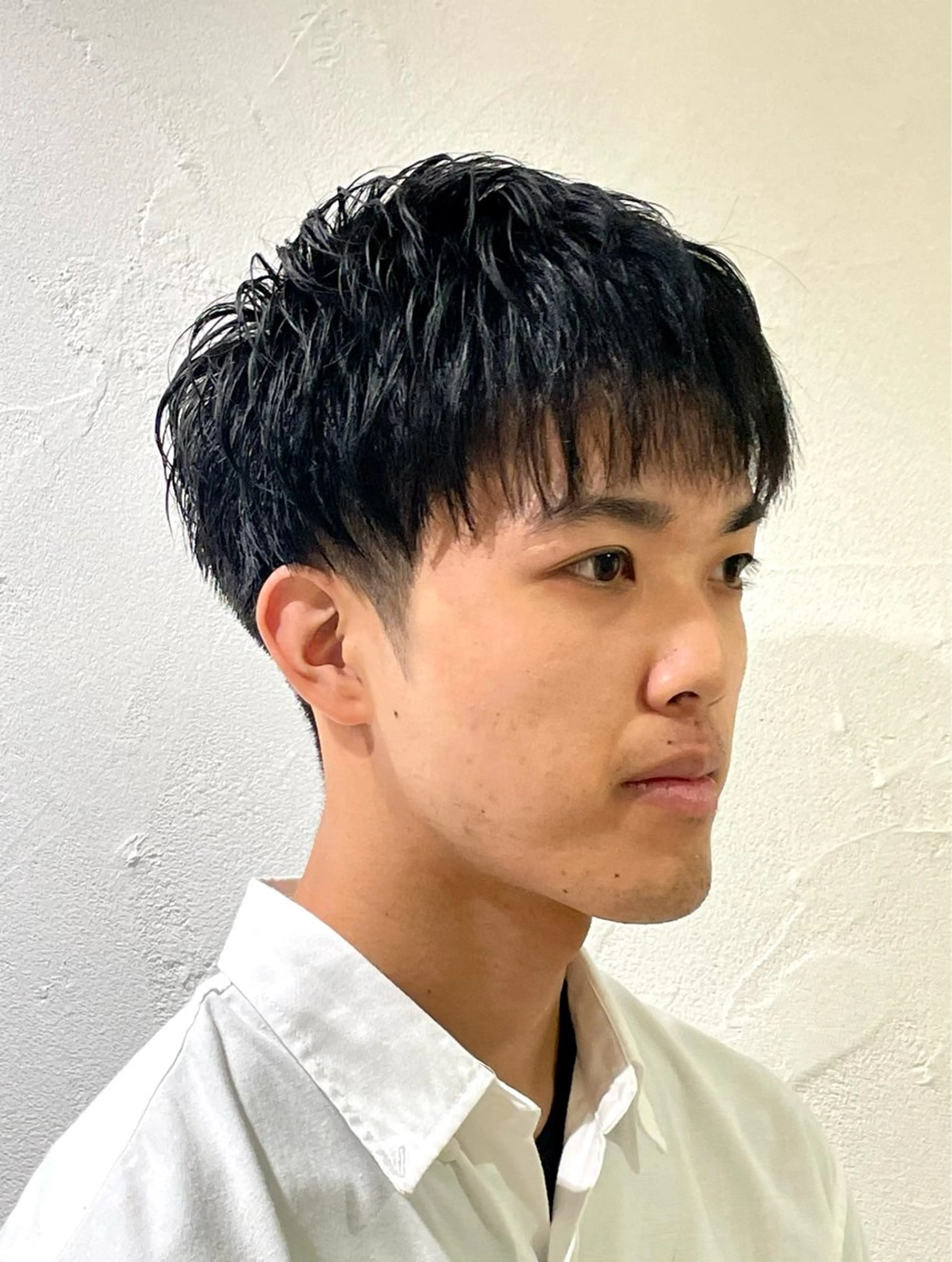 メンズ メンズパーマ カット 美容室stadium 横田ジュンコのヘアスタイル