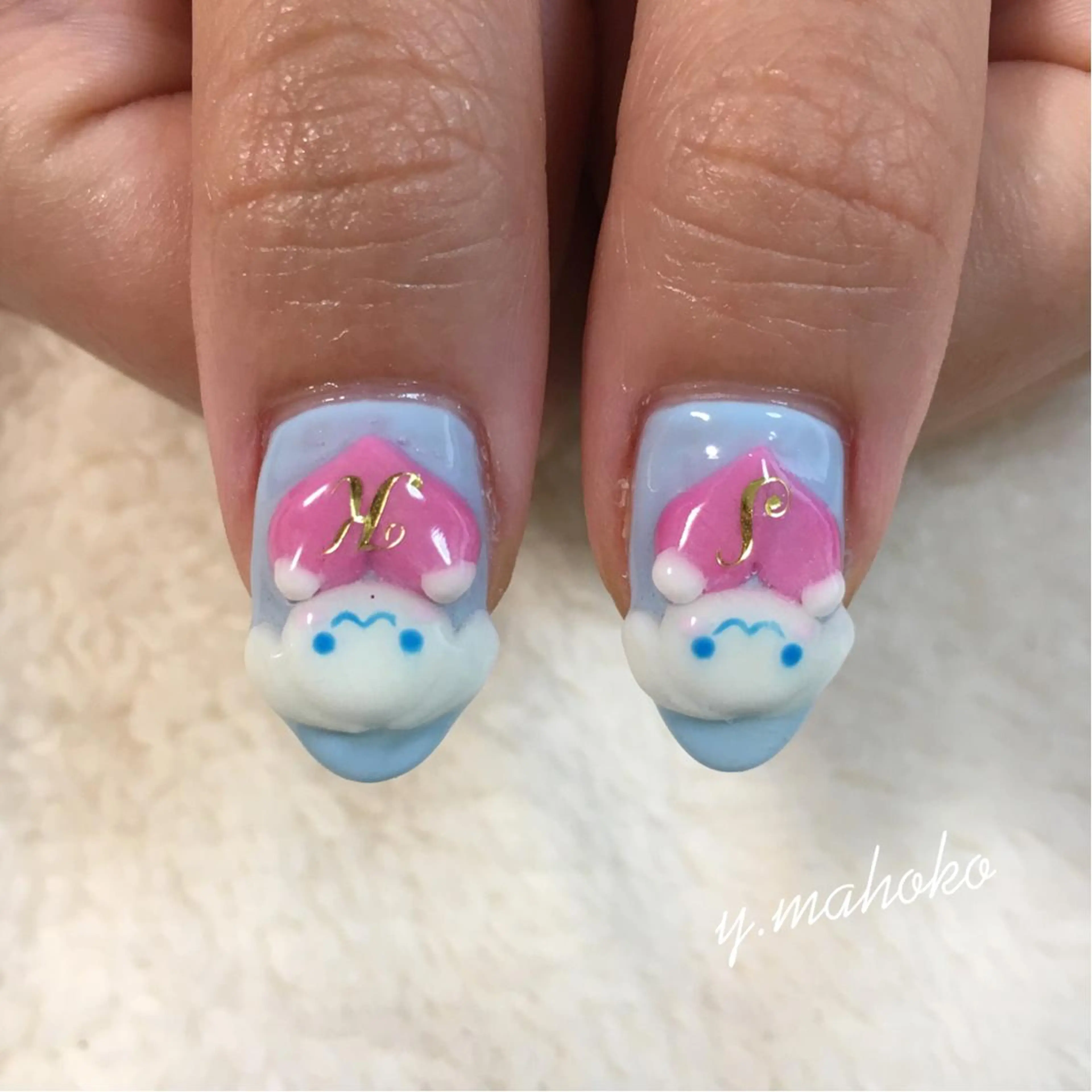 ネイル She nail studio 原宿所属・パラジェル有/ スカルプ/mahoのネイルデザイン