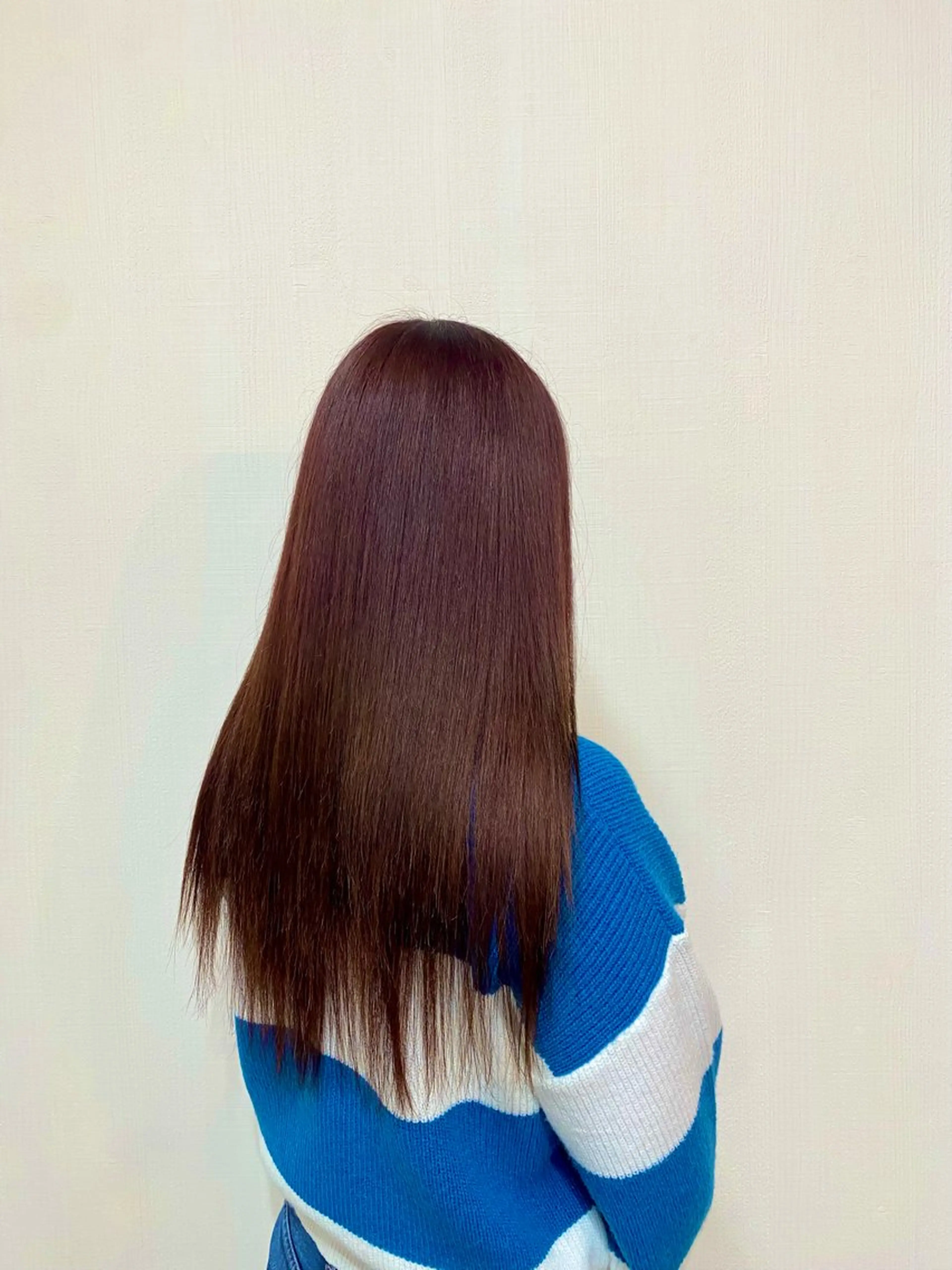 カラー レッドカラー ヘアカラー 杉森 蘭琉のネイルデザイン