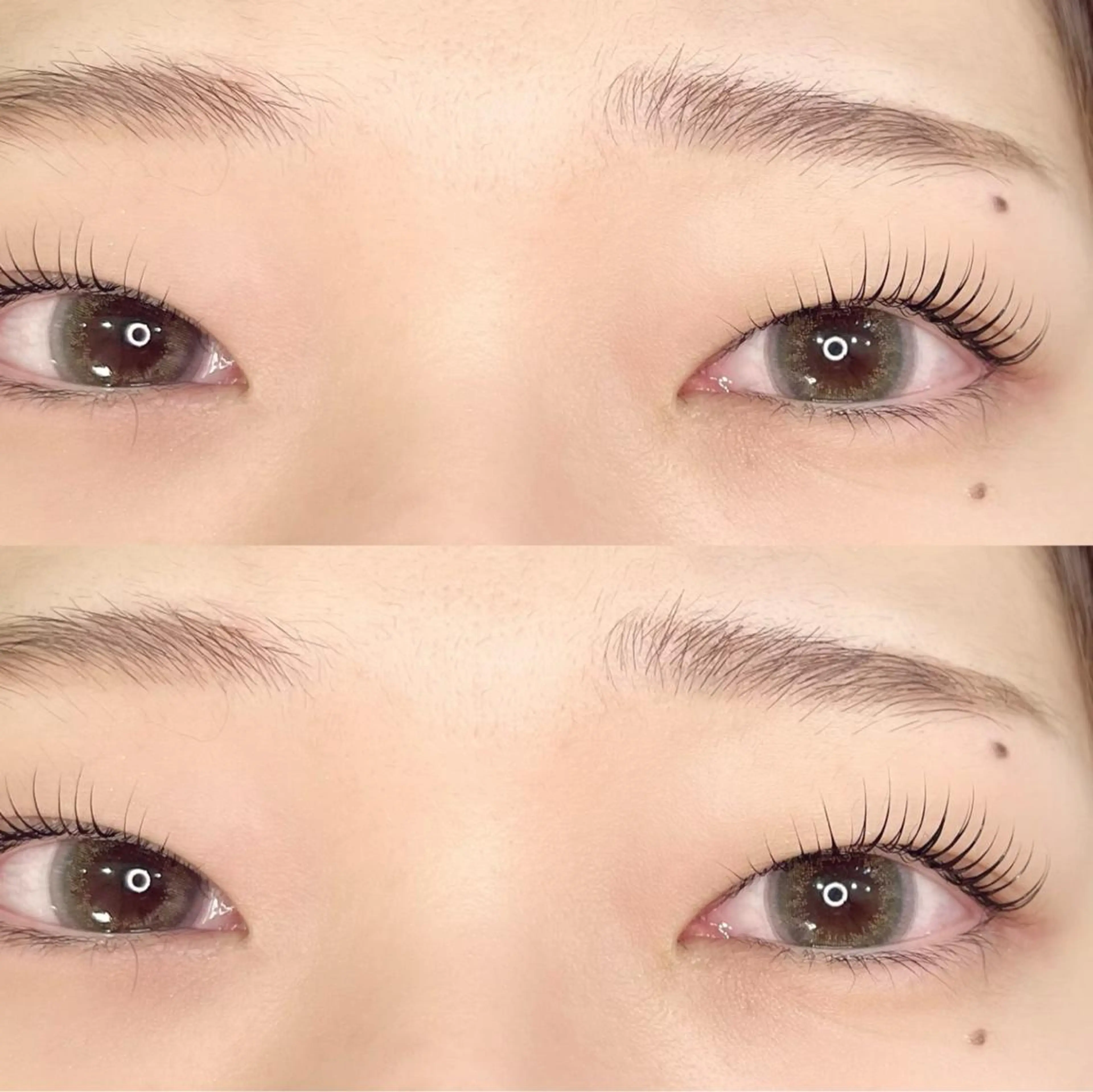 マツエク・マツパ 一重×まつ毛パーマ 堀内 優衣💗パリジェンヌのマツエク・マツパデザイン