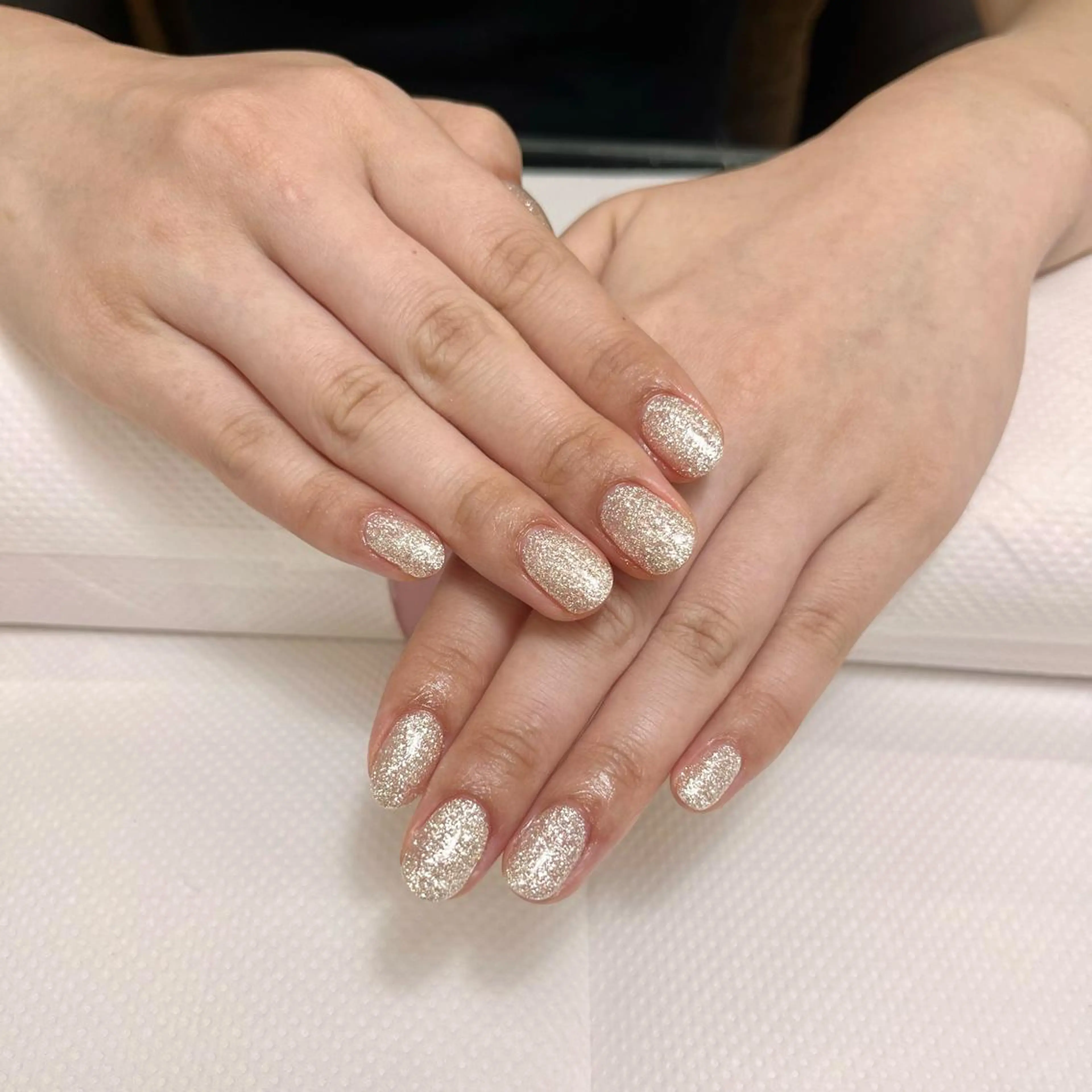 ネイル シルバー ✿ ʜᴀʏᴀSʜɪ Sᴀᴏʀɪ ✿のネイルデザイン