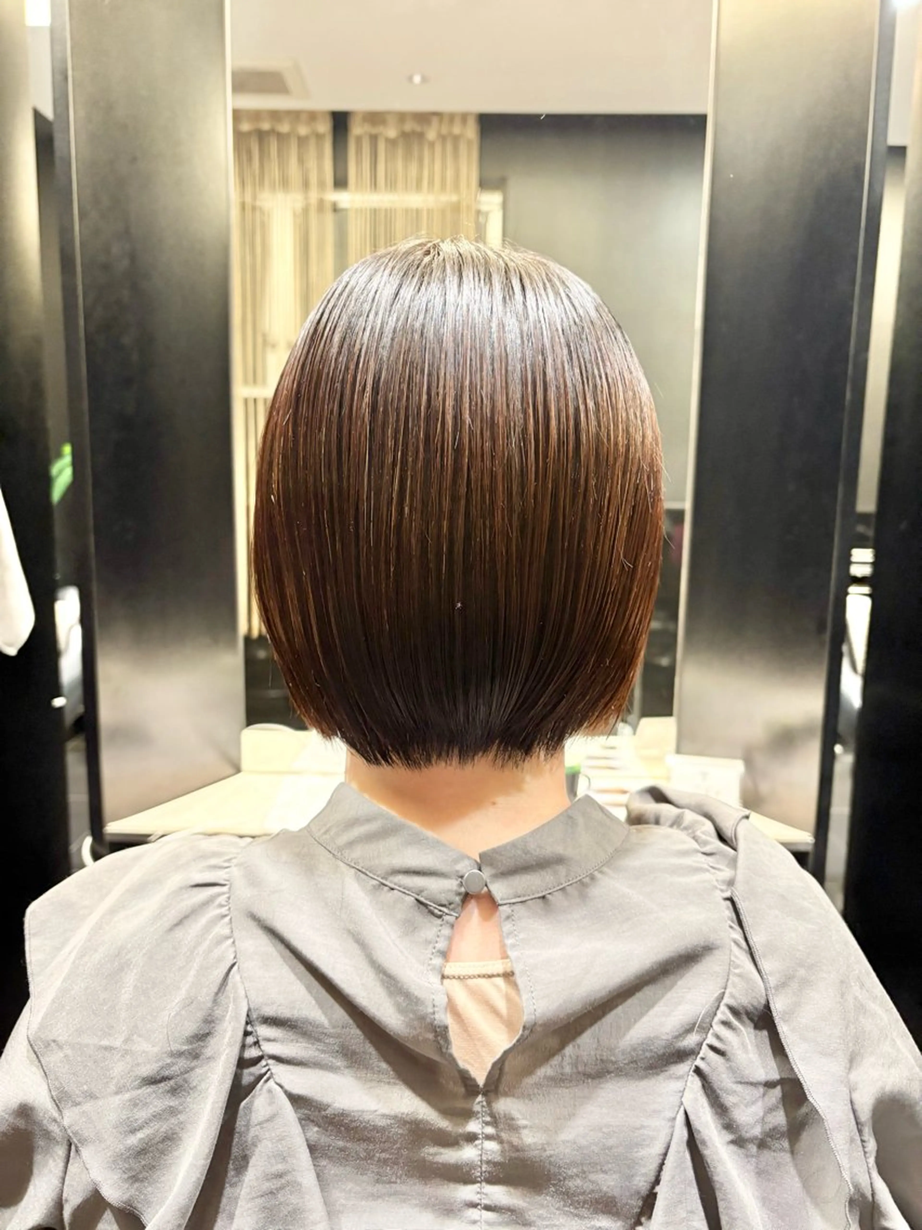 新規様限定ショートカット+ワンカラー+トリートメントの写真