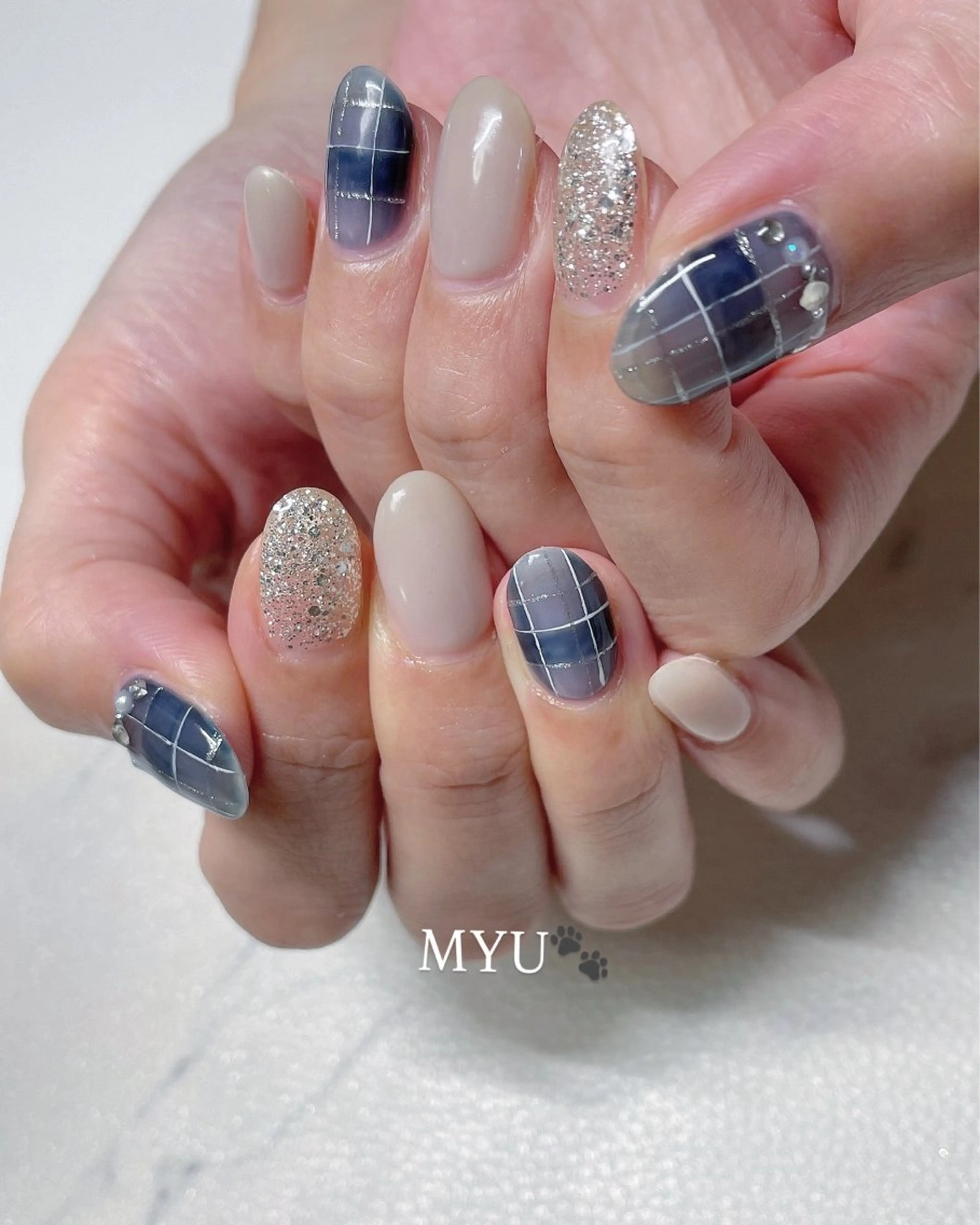 ネイル ハンドネイル nail salon MYUのネイルデザイン