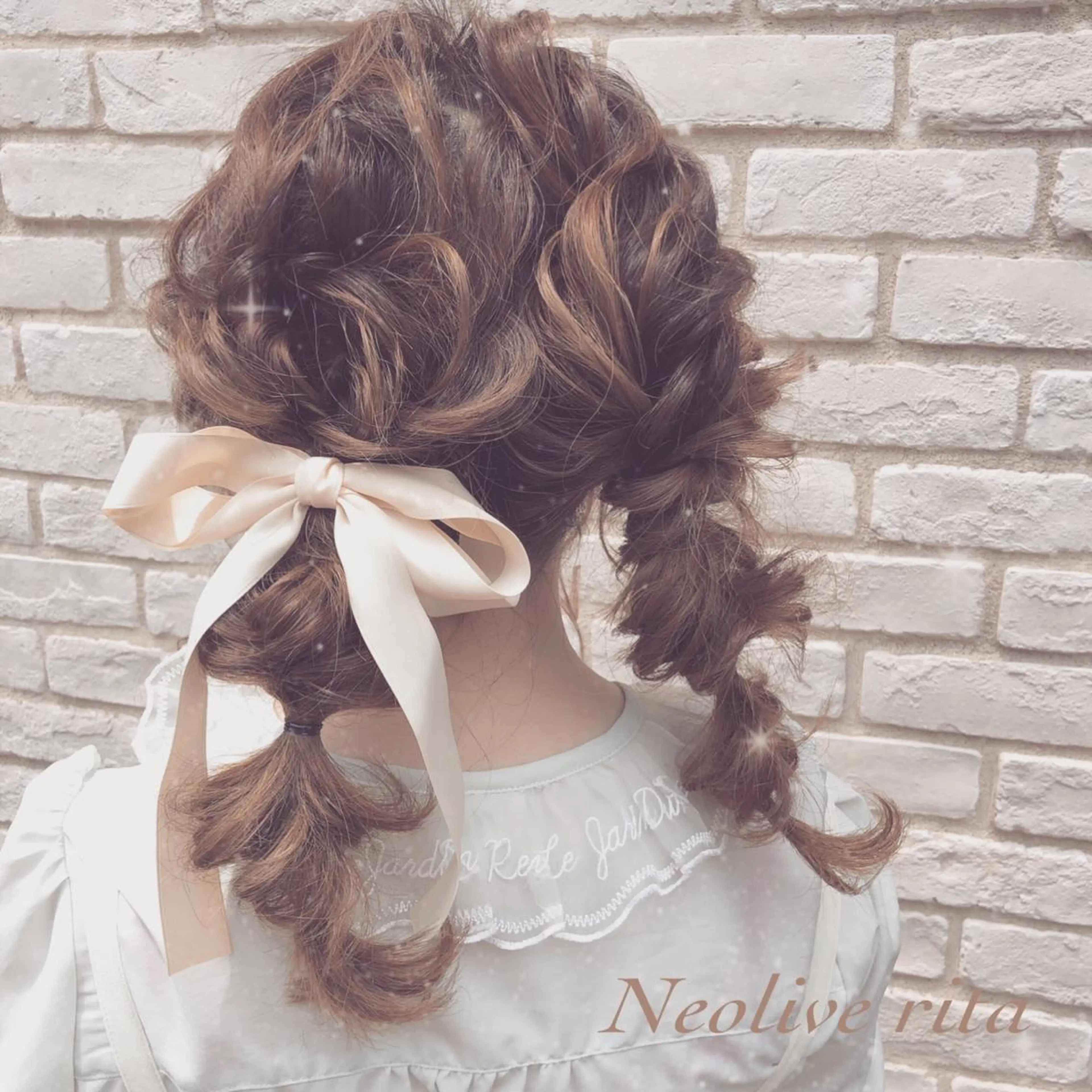 ヘアアレンジ ヘアセット 原 麻耶のヘアスタイル