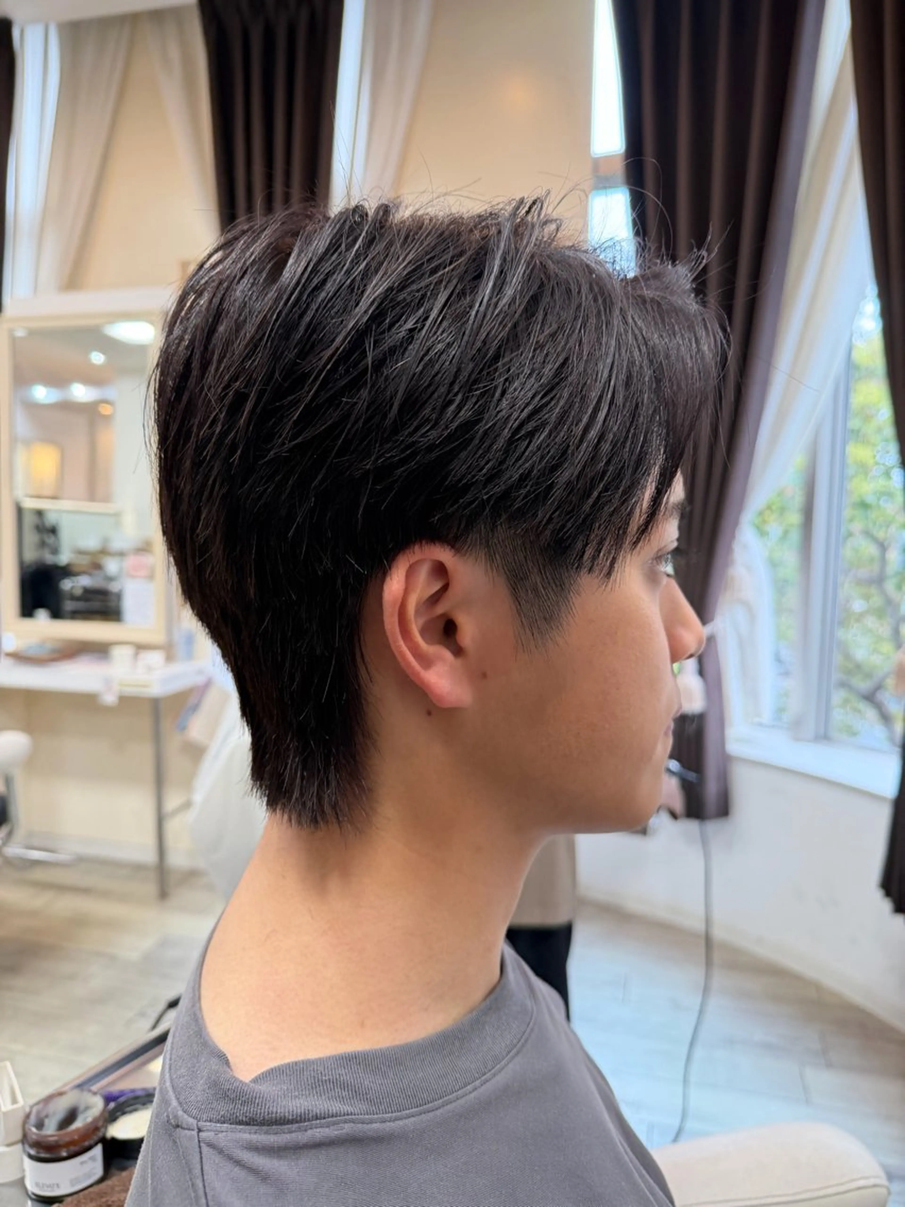 【メンズ限定メニュー】ダウンパーマ＋カットの写真