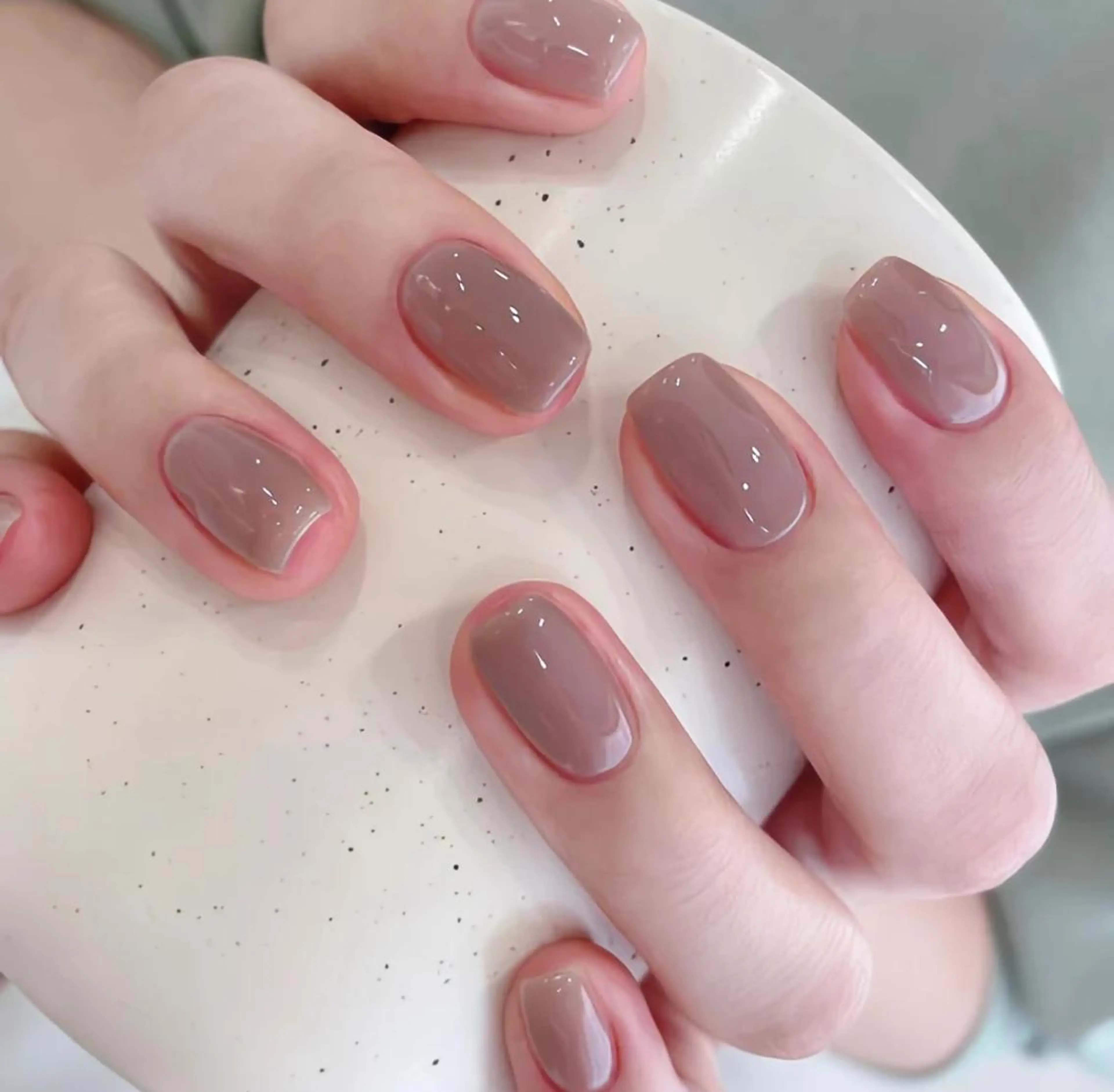 ネイル ラメ(グリッター) ラメグラデーション ワンカラーネイル Queens テイのネイルデザイン