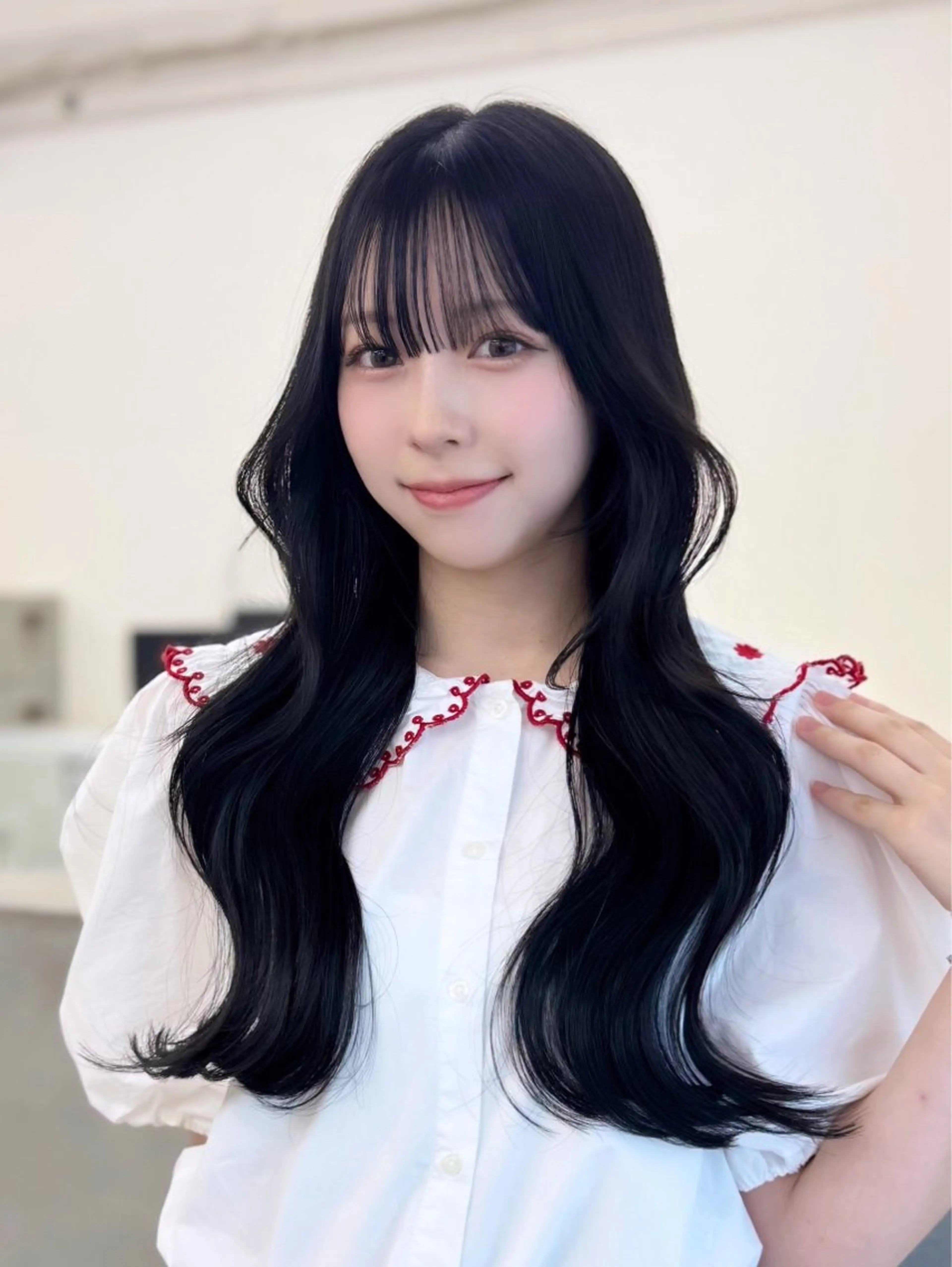 ロング カラー カット ヘアカラー トリートメント 🦋韓国系指名No1 店長/圓山 祐也🦋のヘアスタイル