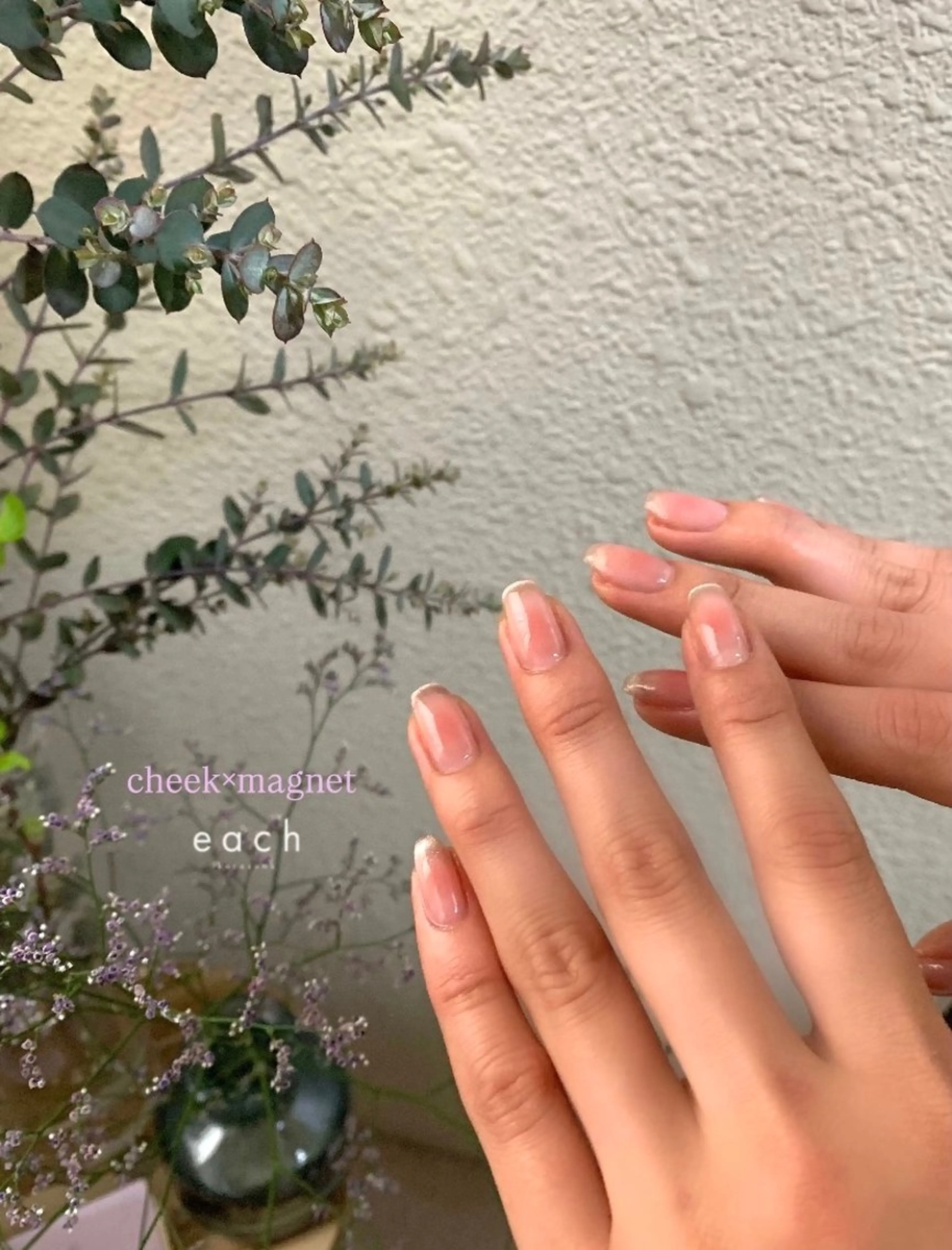 ネイル マグネットネイル each Hibikiのネイルデザイン