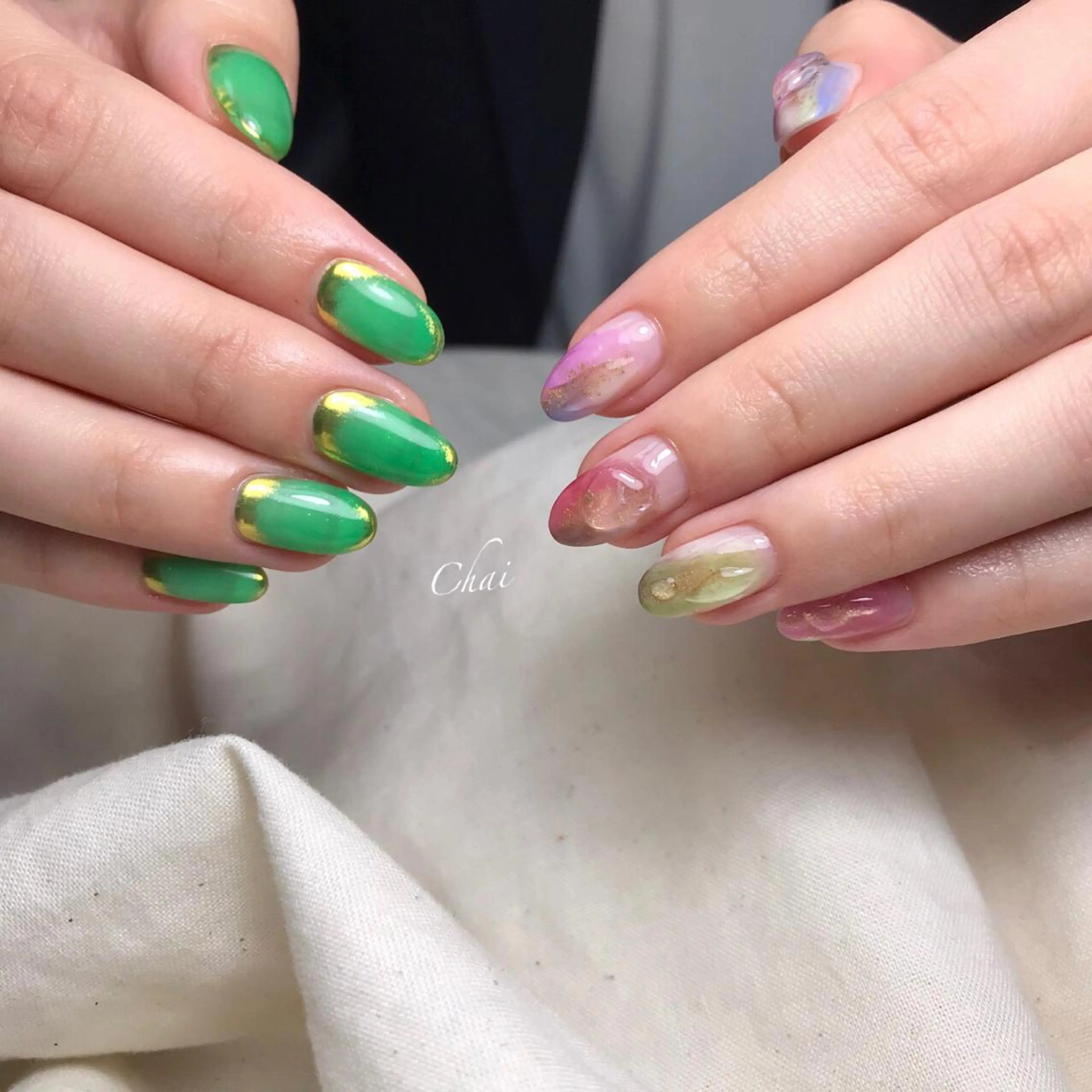 ネイル ハンドネイル 💅chainail _aiのネイルデザイン