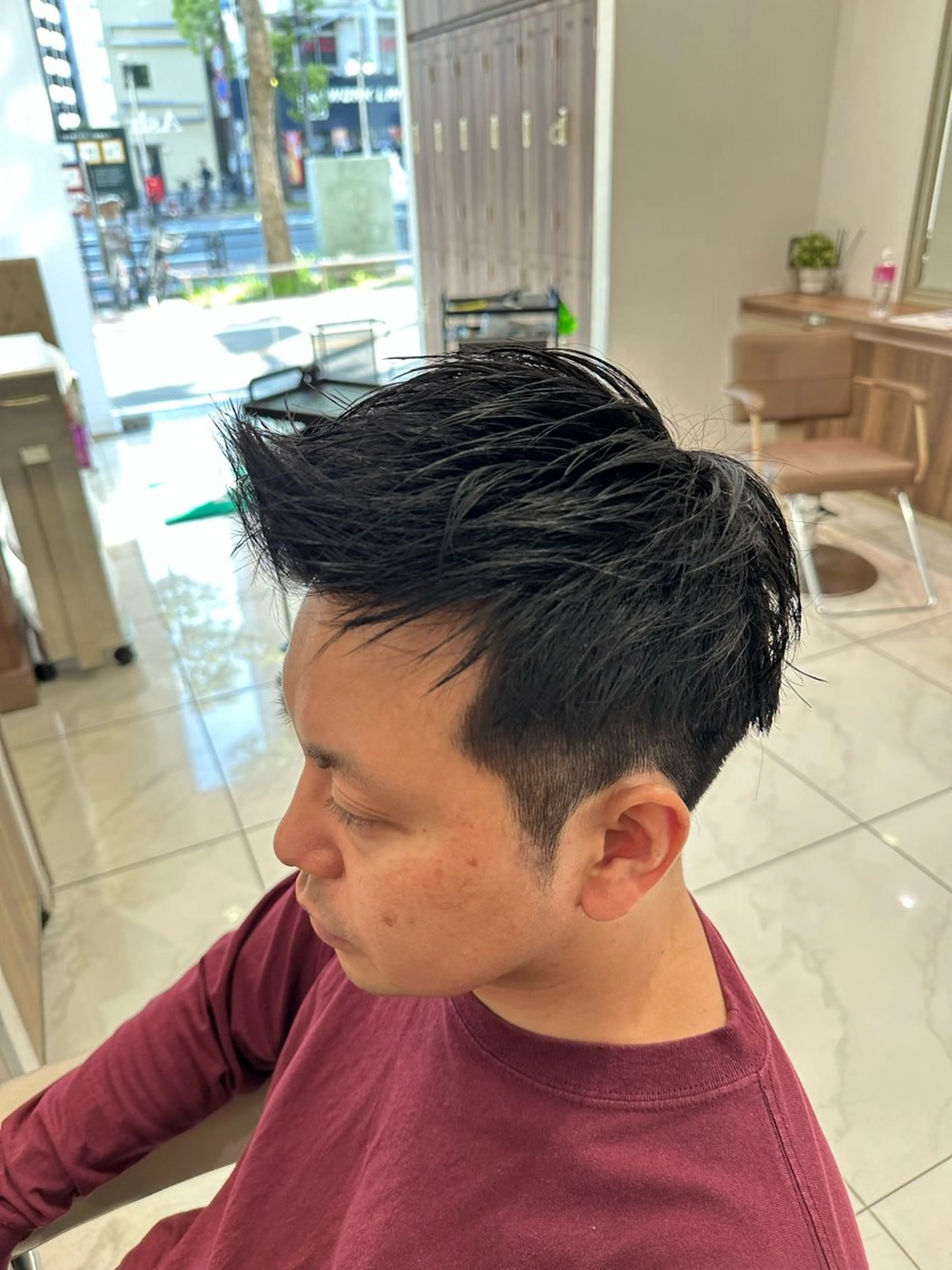 メンズ アップバング モヒカン カット メンズカット/カラー 💠進藤龍之介のヘアスタイル