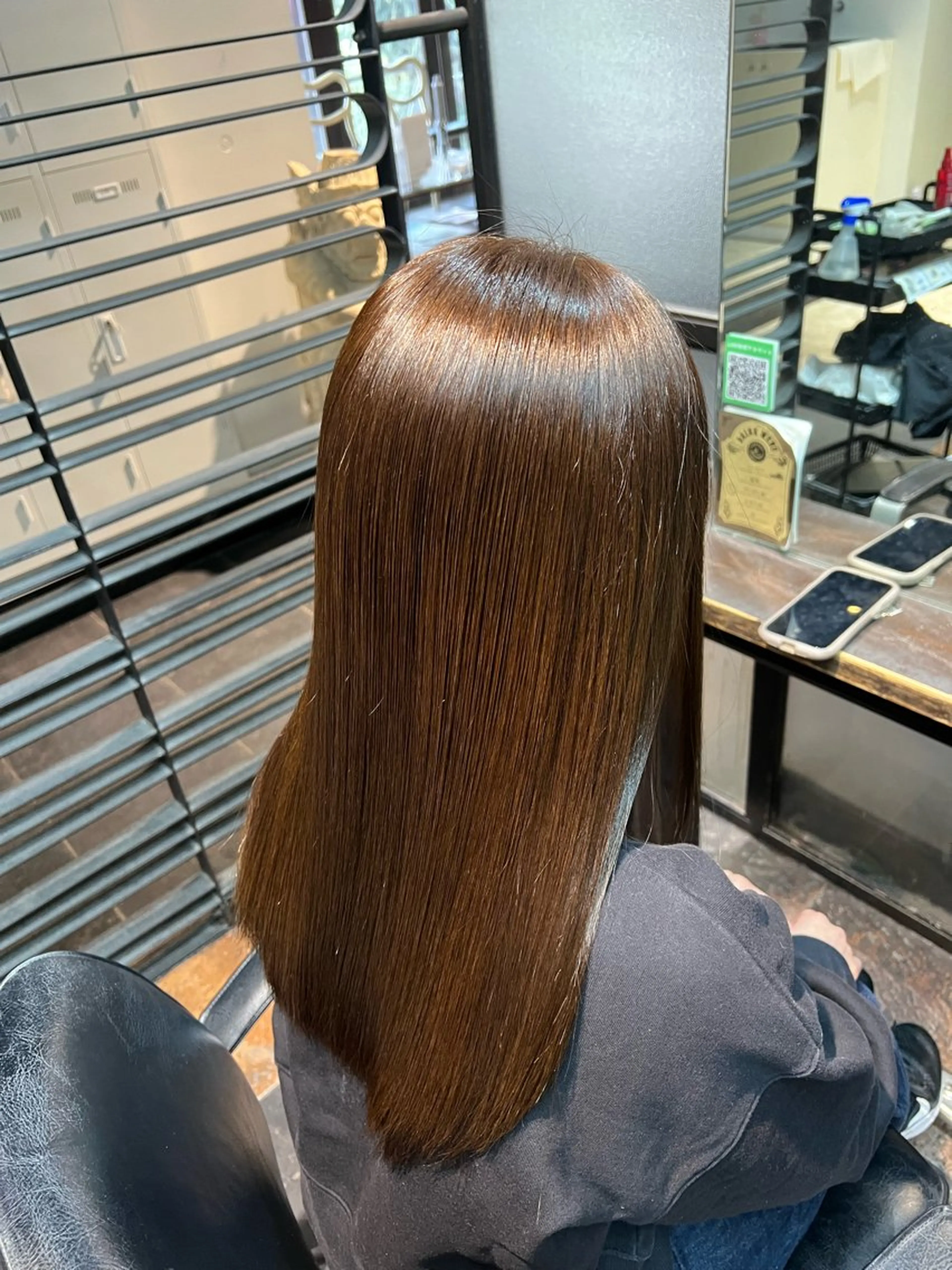 ロング 髪質改善 カット トリートメント Lee東三国　櫻井 睦樹のヘアスタイル