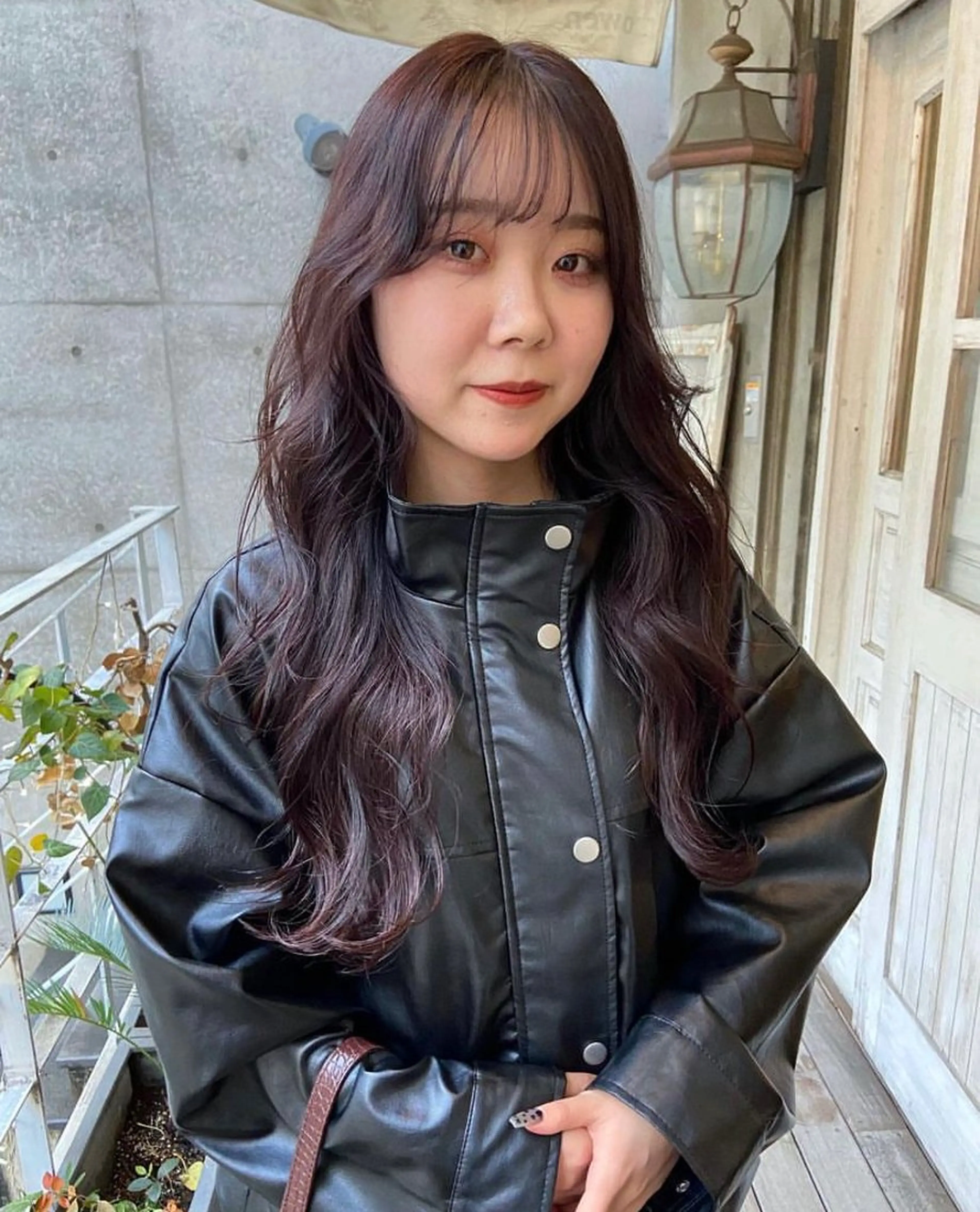 ロング カラー ヘアアレンジ キッズ デザインパーマ メンズカット 郁美のヘアスタイル