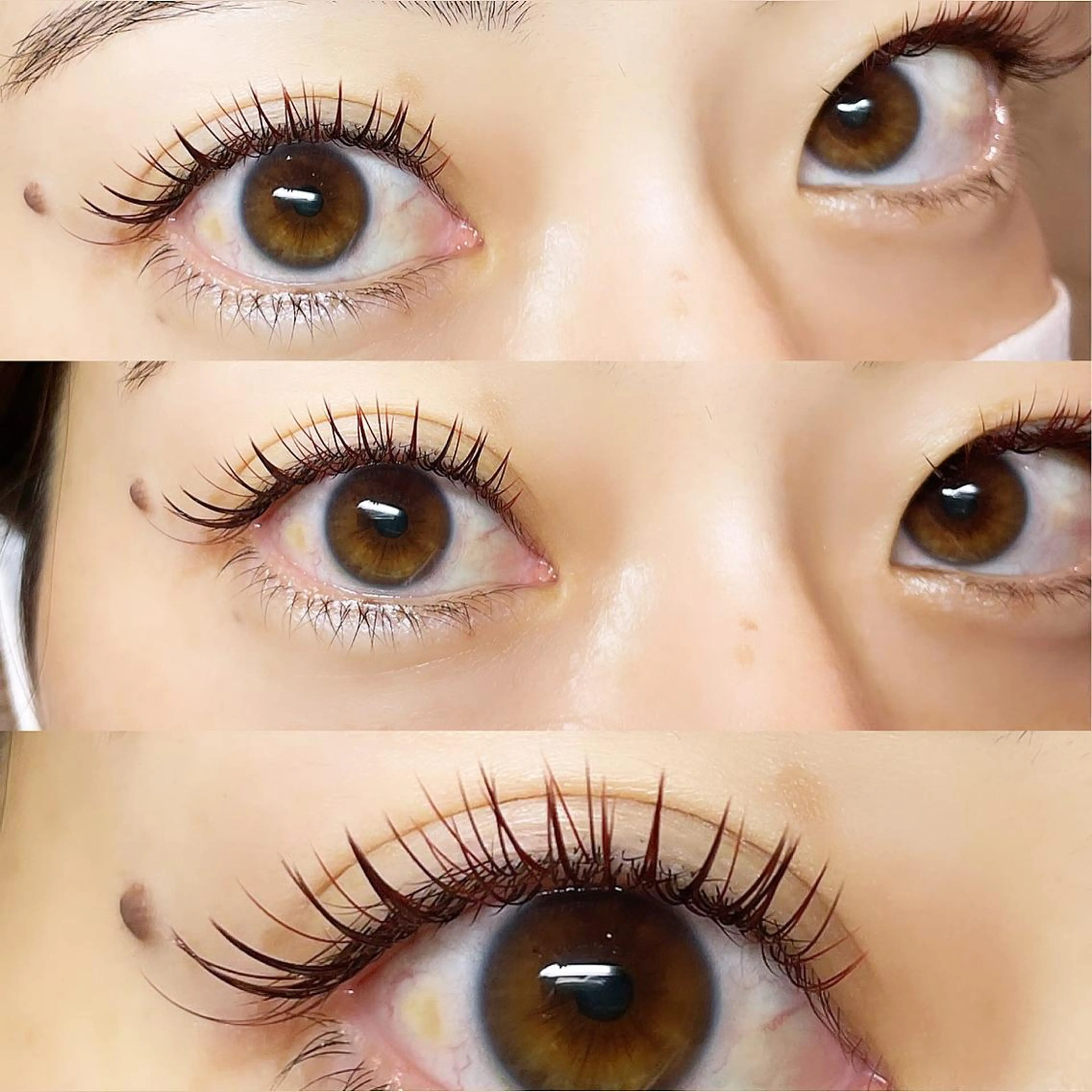 マツエク・マツパ カラーマツエク akane .のマツエク・マツパデザイン