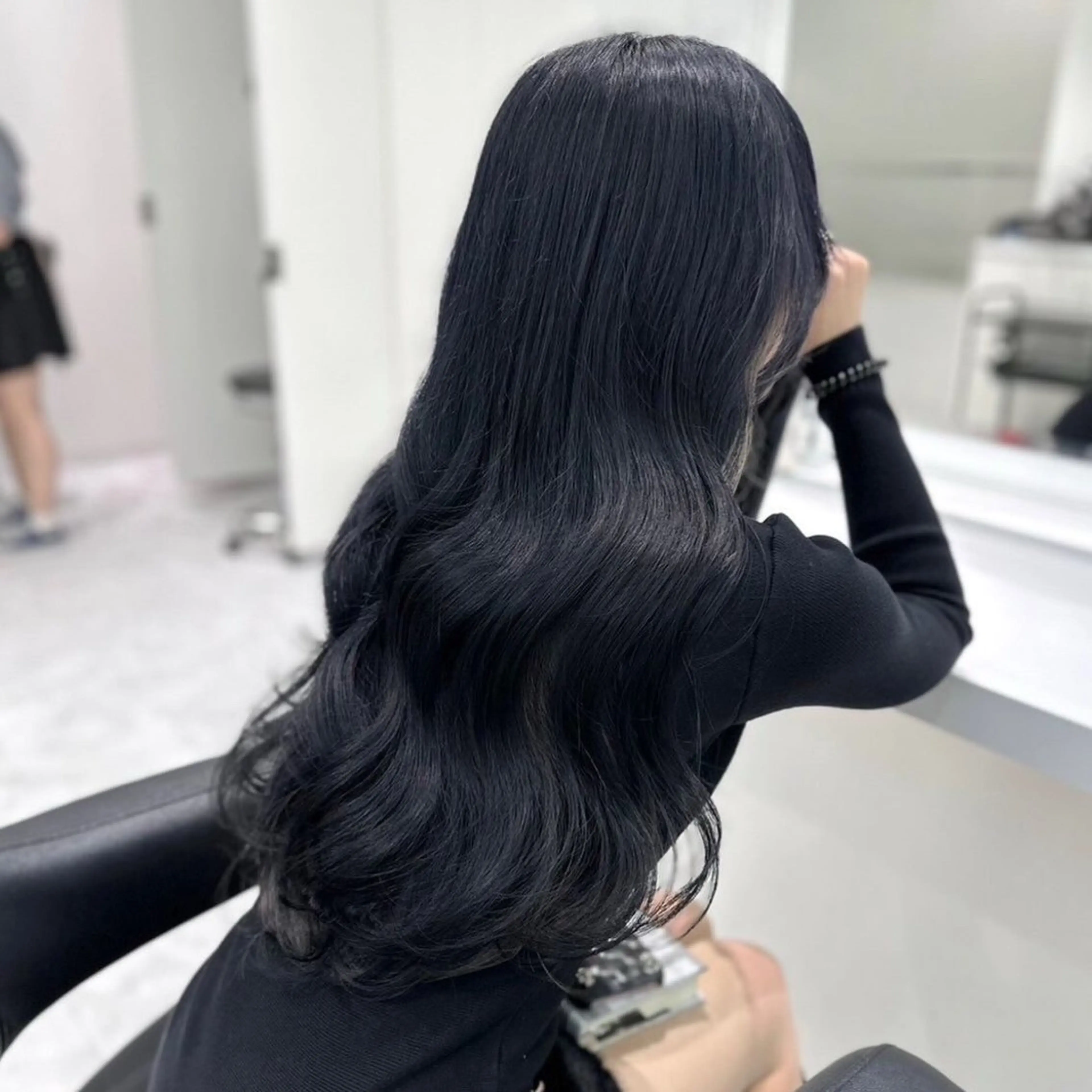 【4月限定🛜人気No.1メニュー🛜】🩵透明感カラー🩵➕オリジナルトリートメント🟦の写真