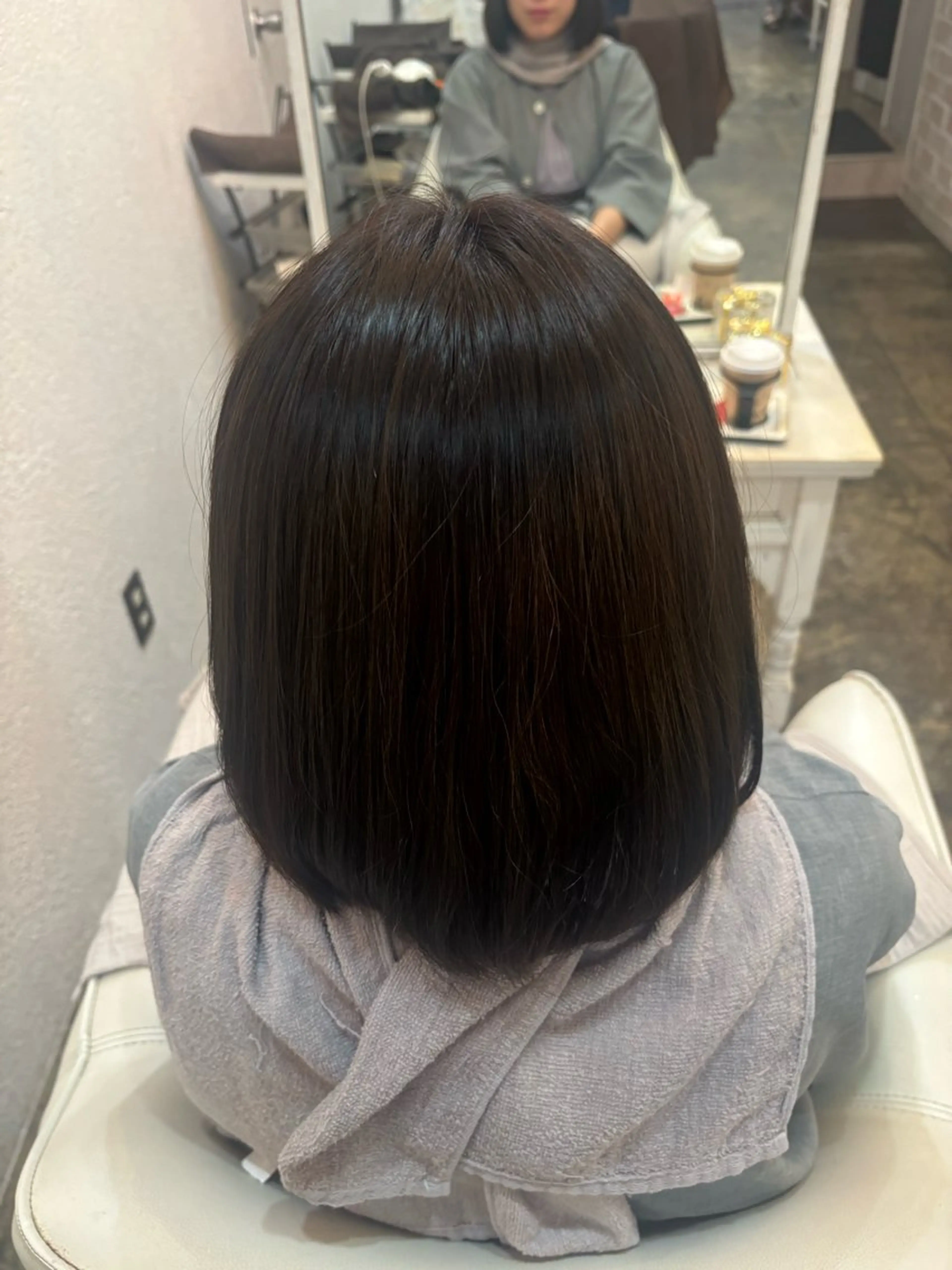 ミディアム 山﨑彩乃 🫧 髪質改善✨️のヘアスタイル