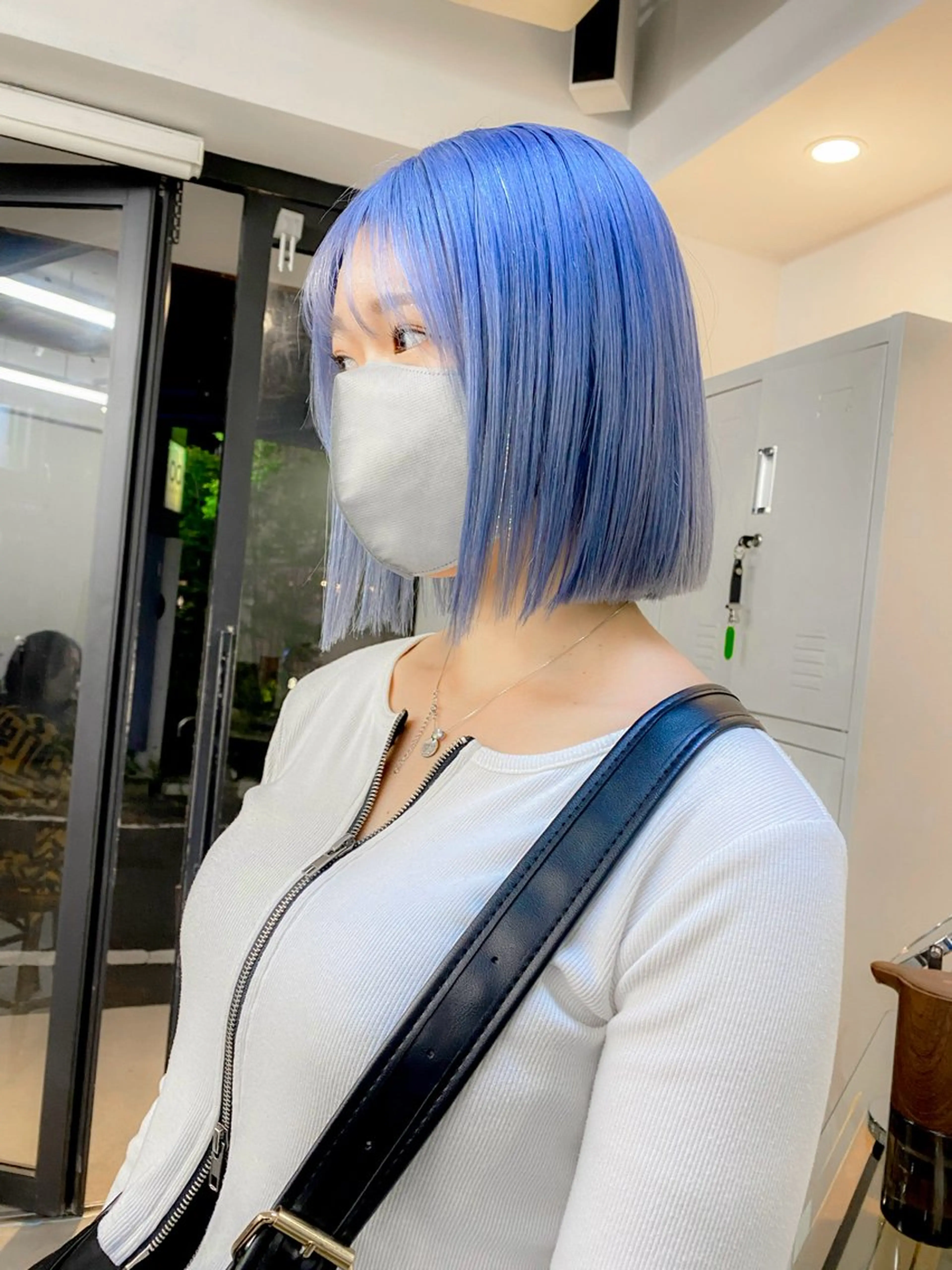 ミディアム ハイトーン🫧艶髪 MAIKAのヘアスタイル