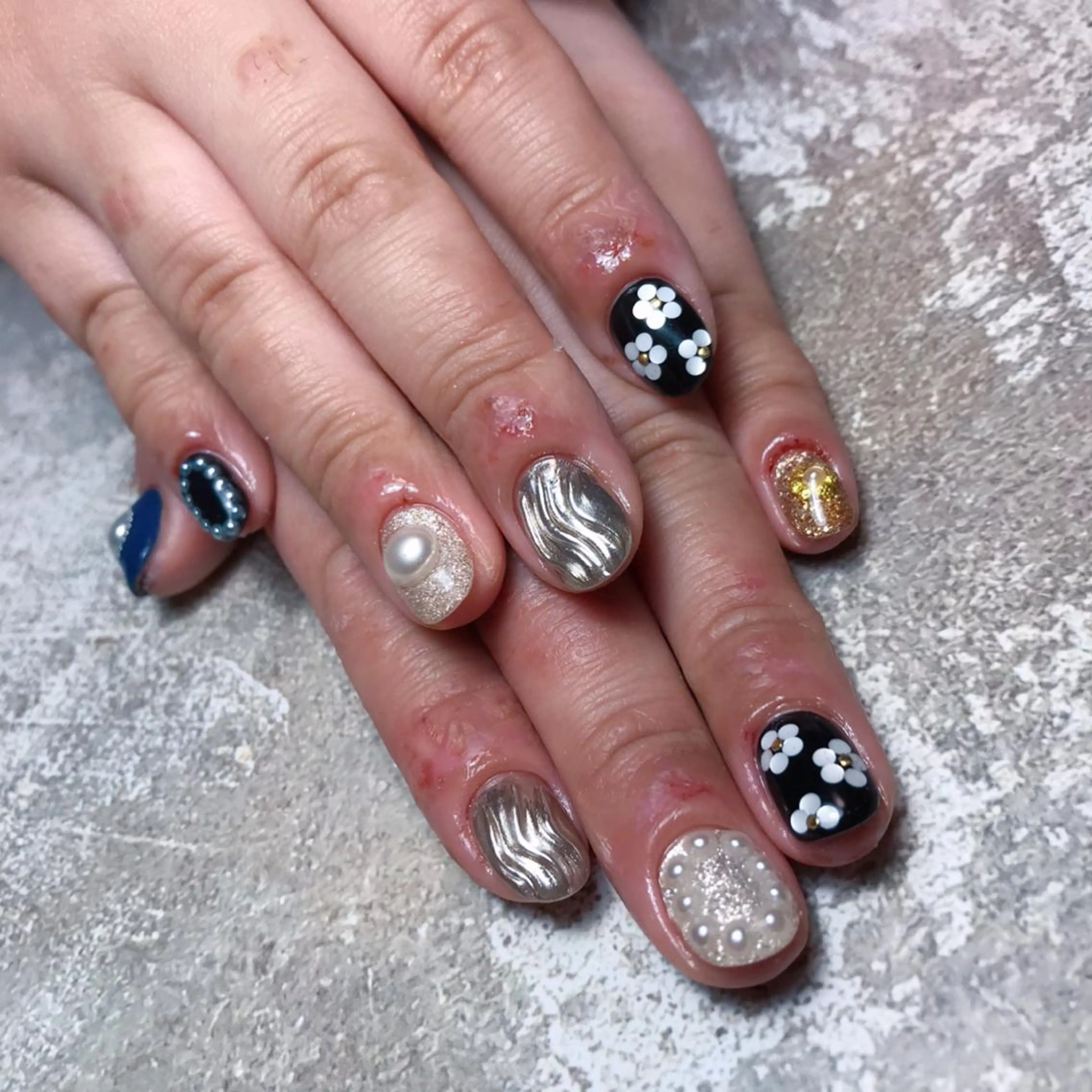 ネイル ハンドネイル 💅chainail _aiのネイルデザイン