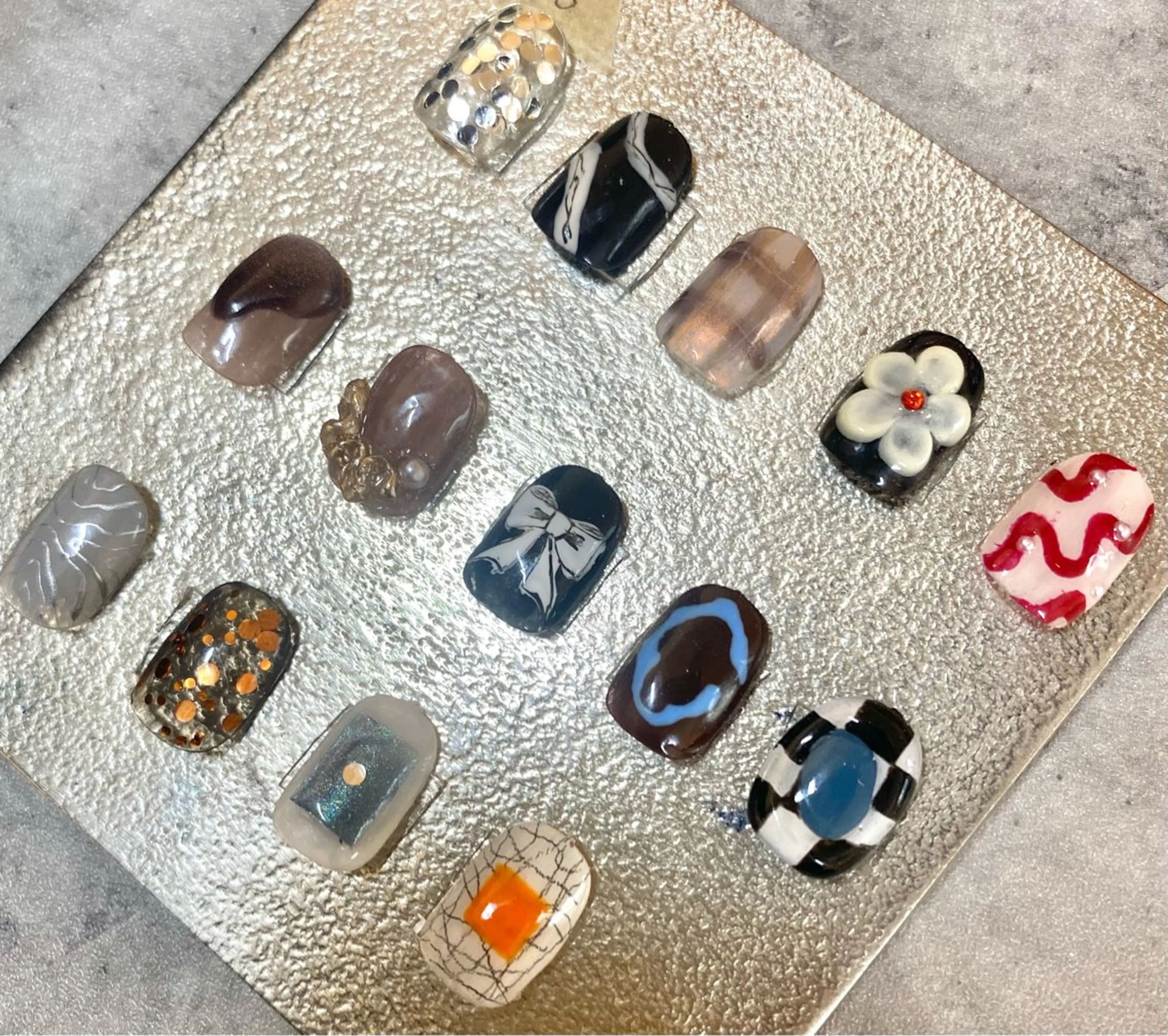 カラー メンズ ✨akari✨千葉駅 アート、メンズネイルのネイルデザイン