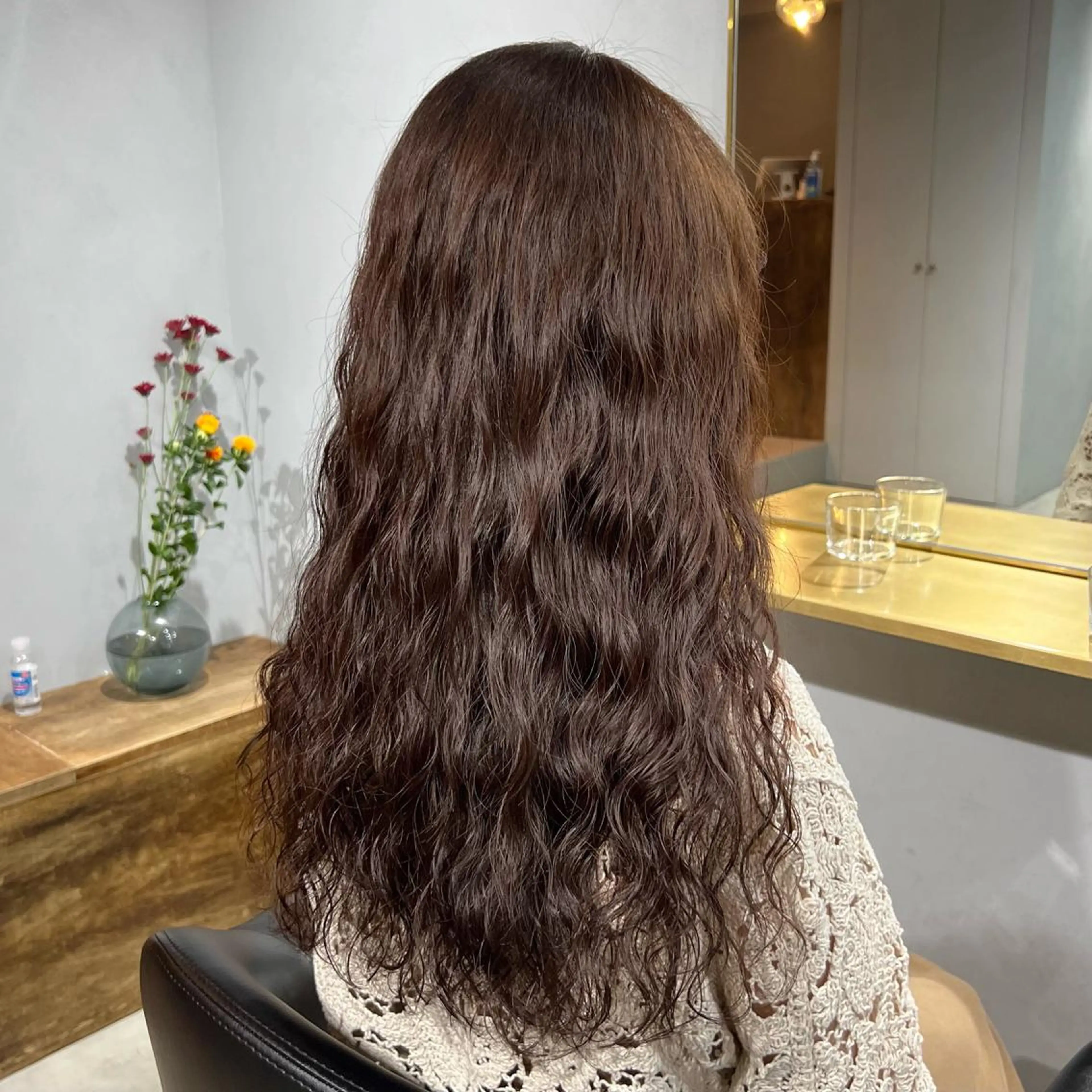 ロング カラー パーマ akane/ボブ /ブラウンベージュのヘアスタイル