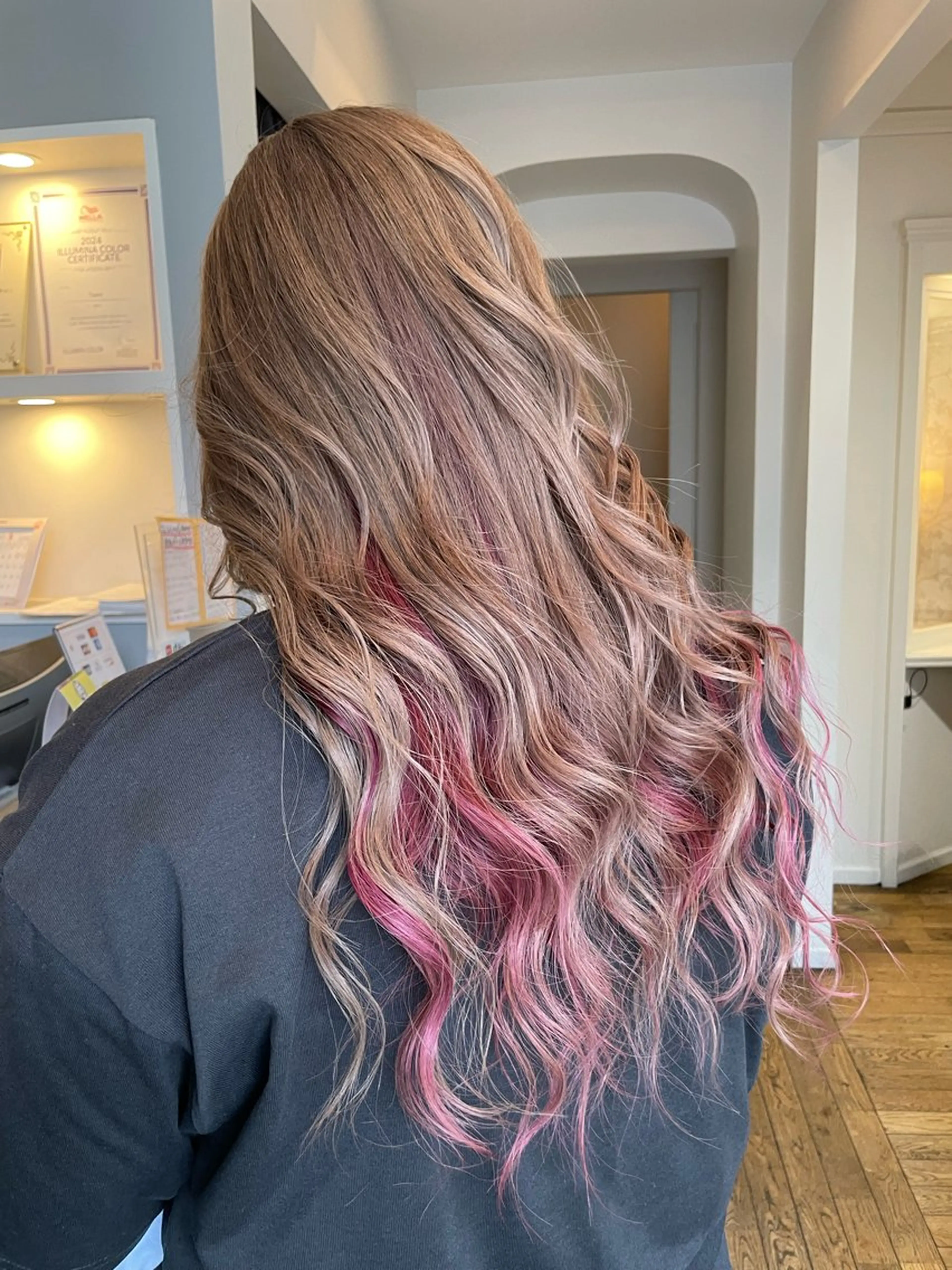 カラー ヘアカラー トリートメント ブリーチ毛矯正.髪質 改善.髪にドラマをのヘアスタイル